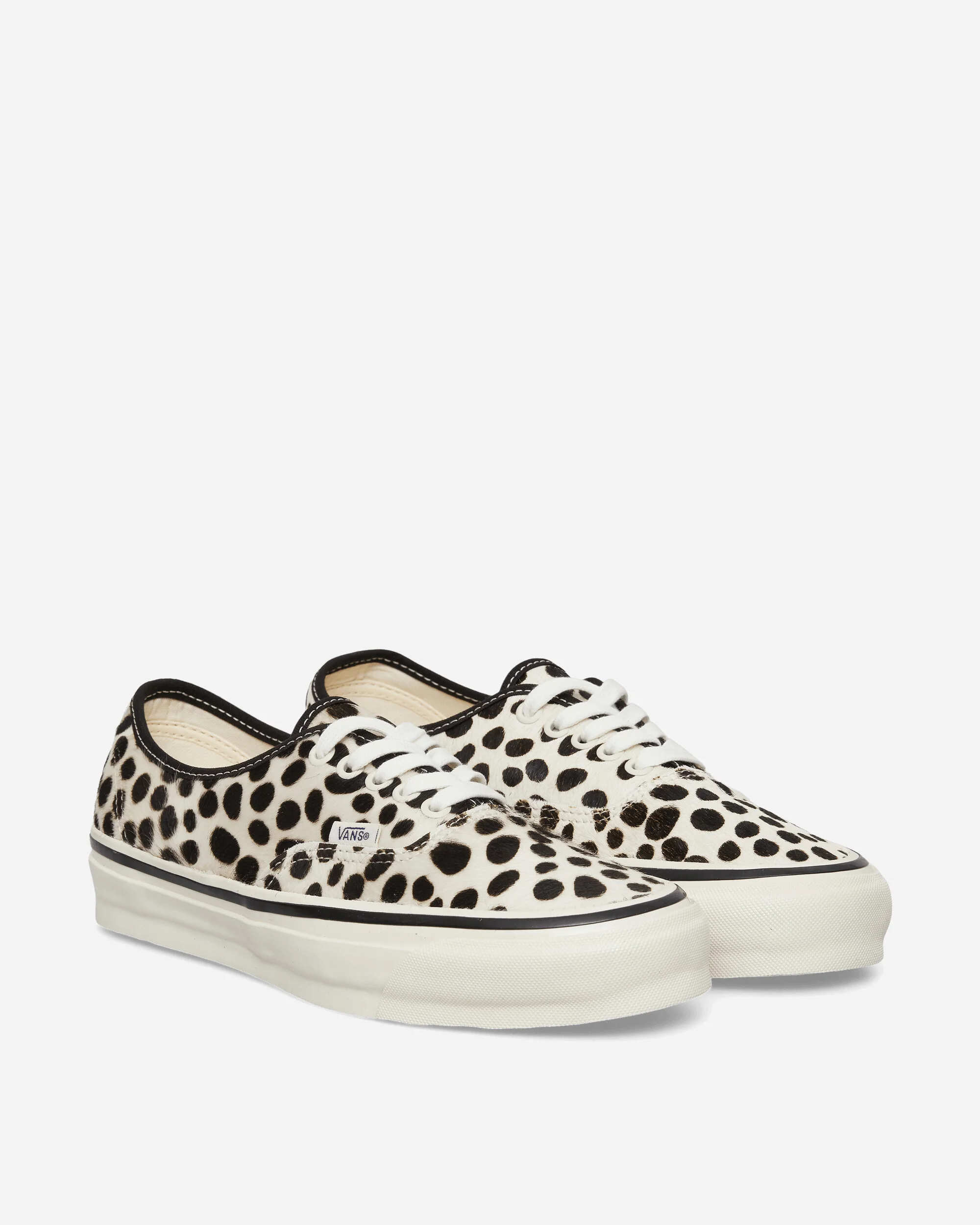 Premium Authentic 44 Pony Hair Sneakers Dalmatian - Image 2