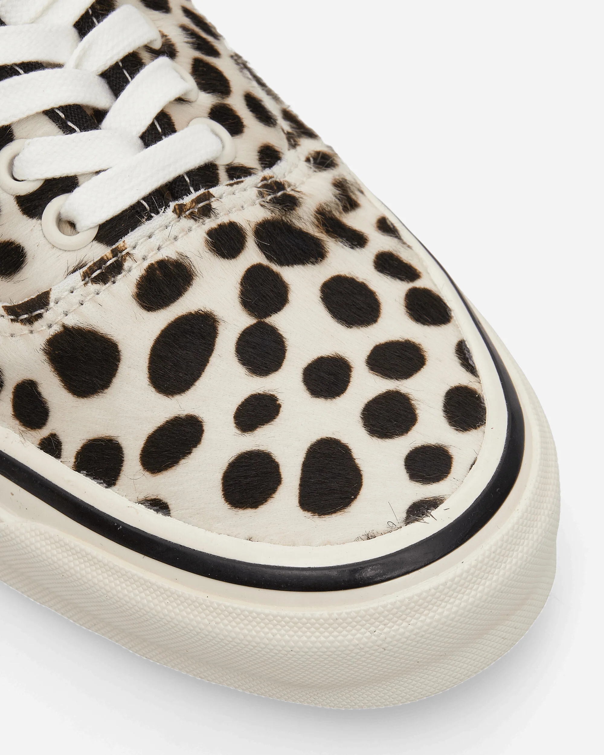 Premium Authentic 44 Pony Hair Sneakers Dalmatian - Image 6