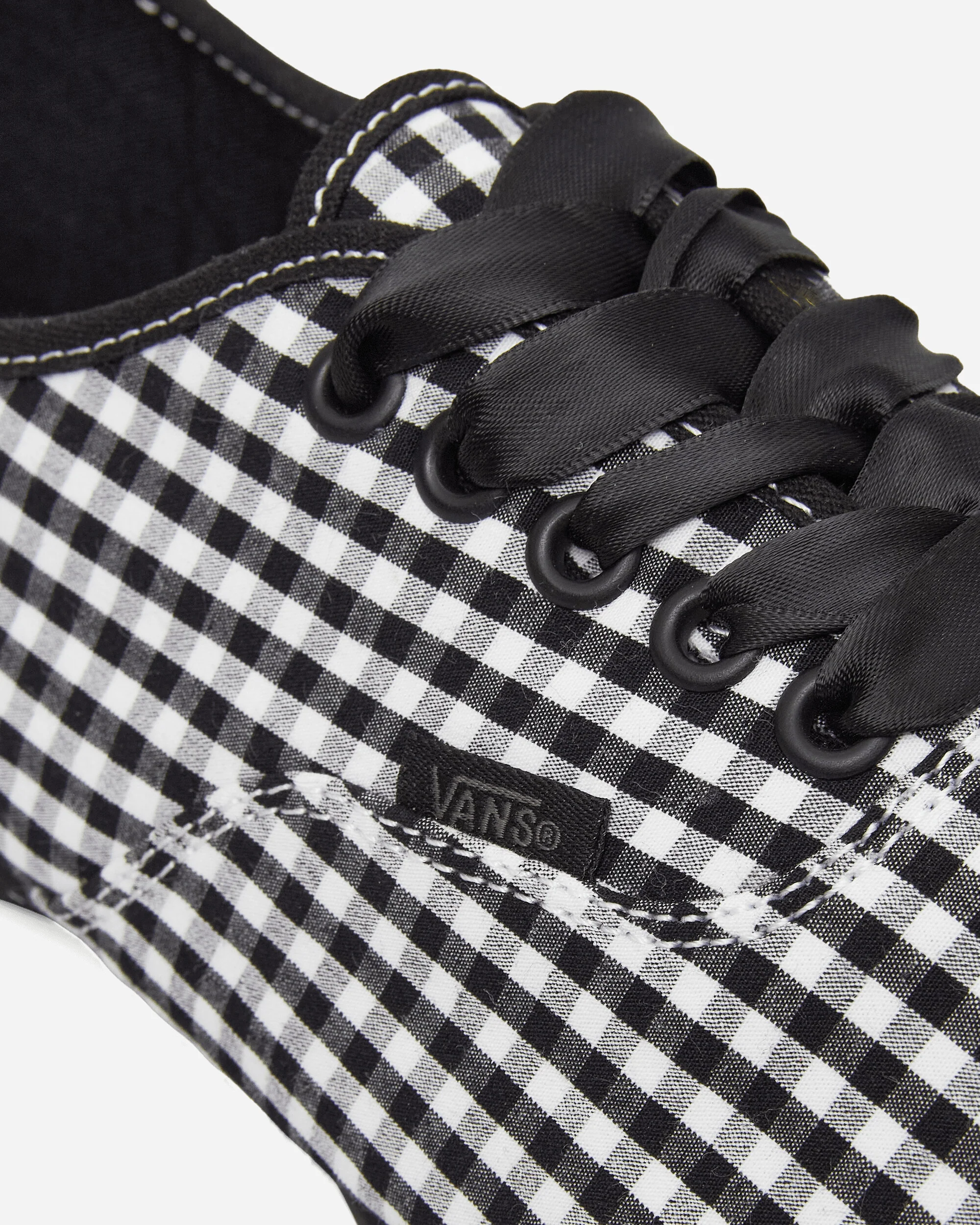 Authentic Prima Gingham Sneakers Black - Image 6