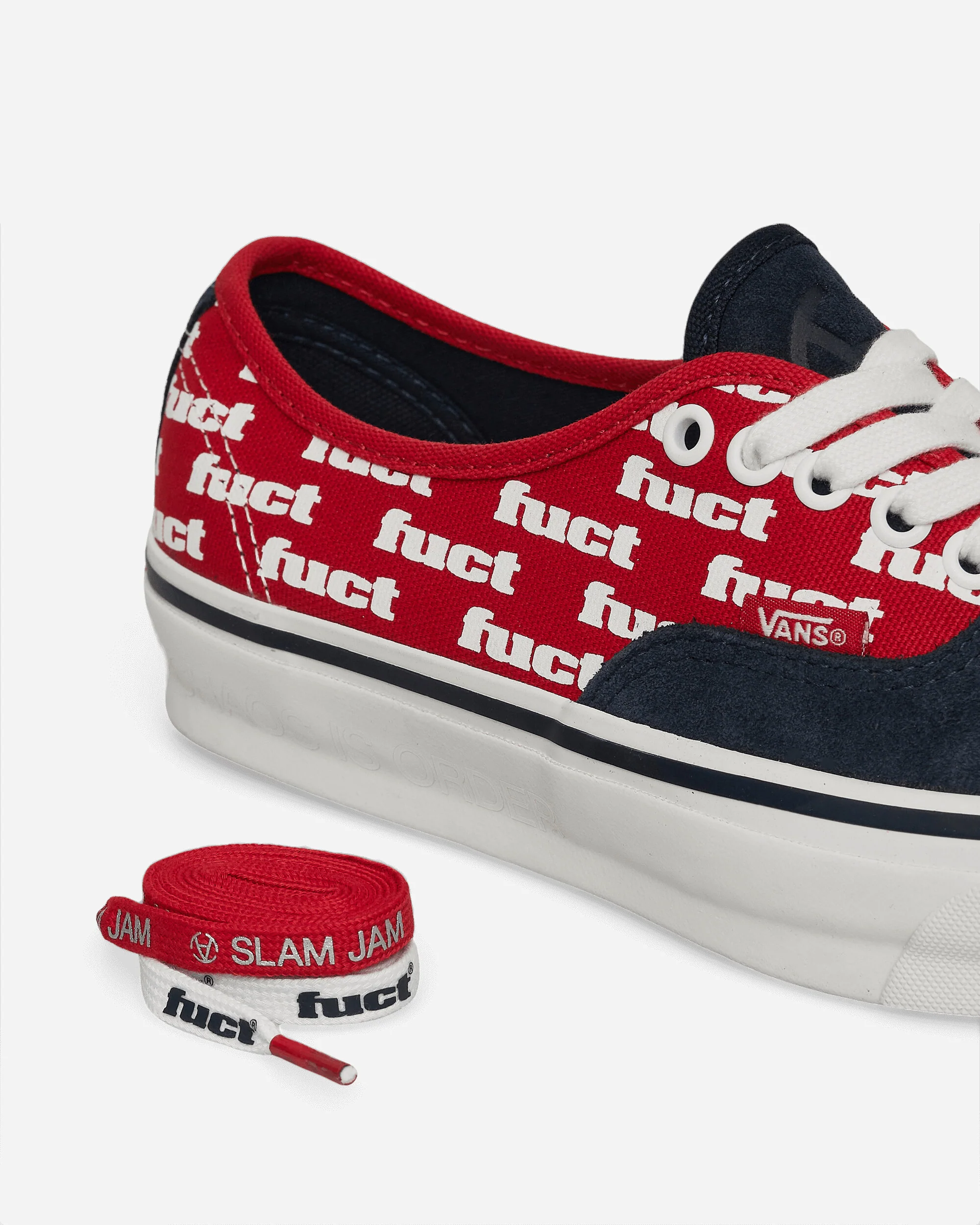 Slam Jam by FUCT LX Authentic Reissue 44 Sneakers Racing Red / Multi - Image 13
