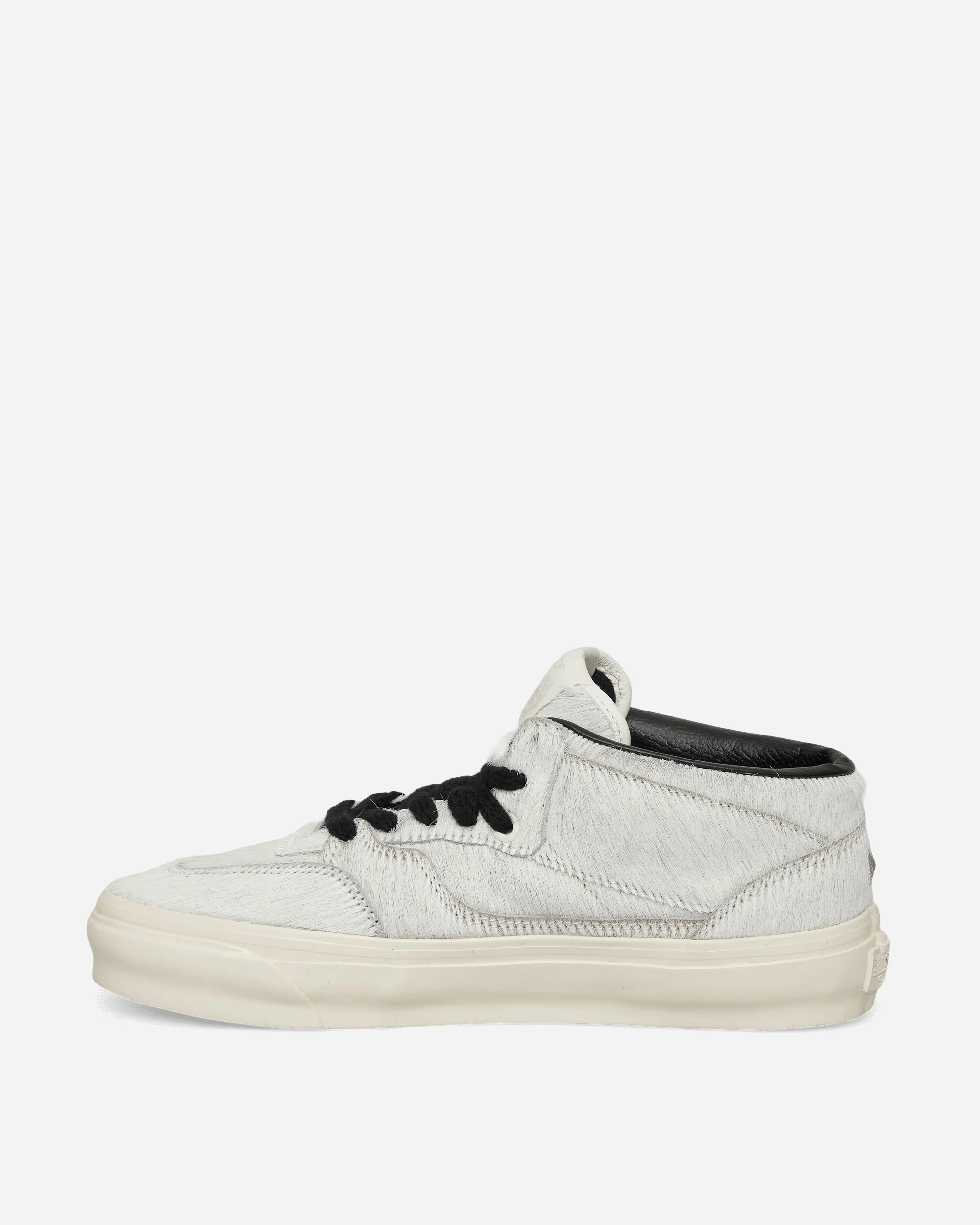 Life is Unfair Half Cab 33 LX Pony Hair Sneakers Marshmallow / Black - Image 3