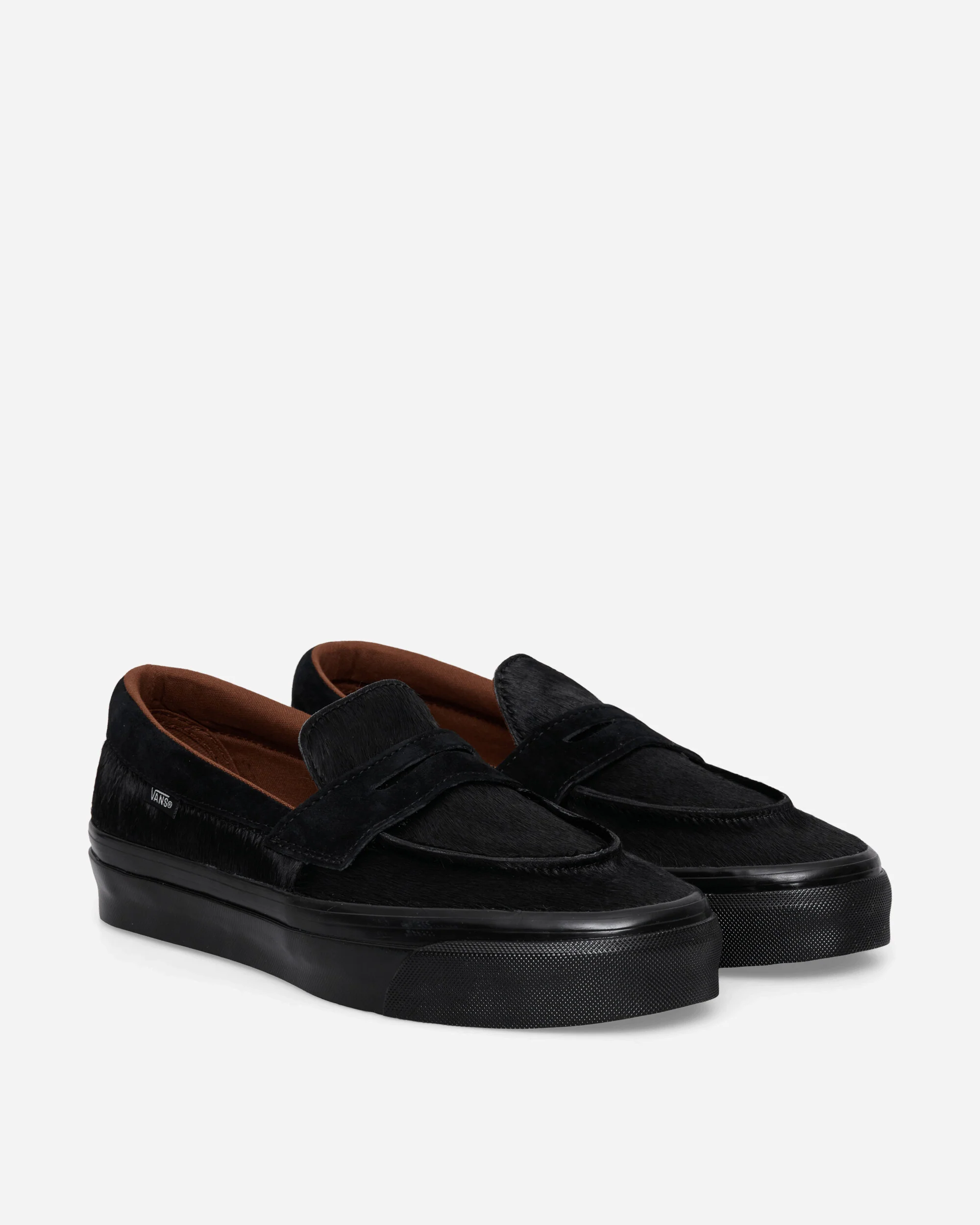 Premium Pony Hair Loafers Black - Image 2