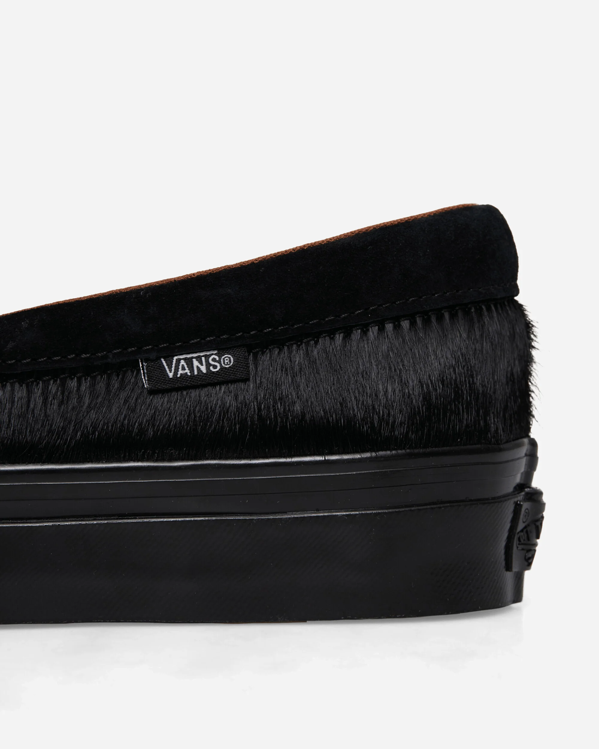 Premium Pony Hair Loafers Black - Image 6