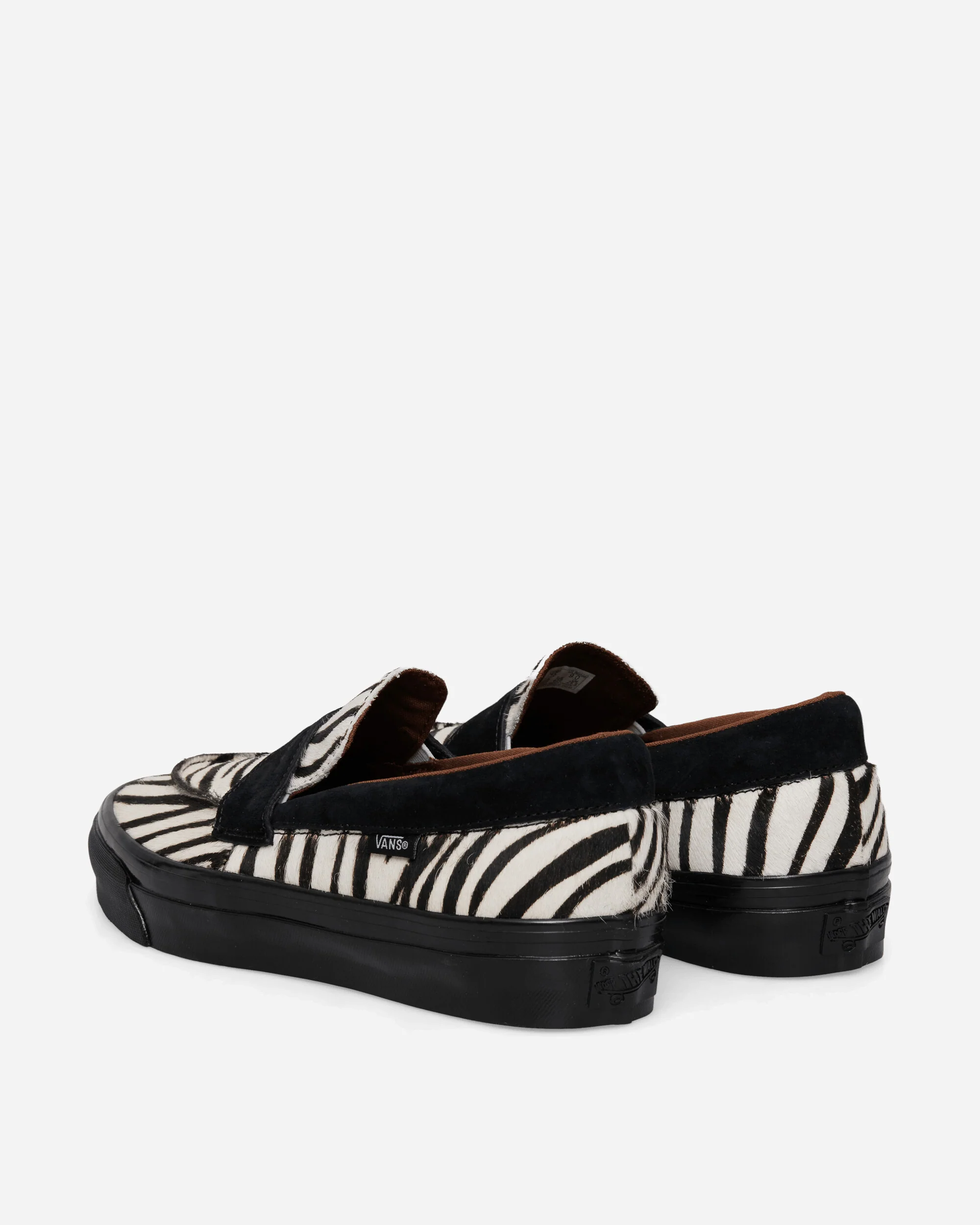 Premium Pony Hair Loafers Zebra - Image 4