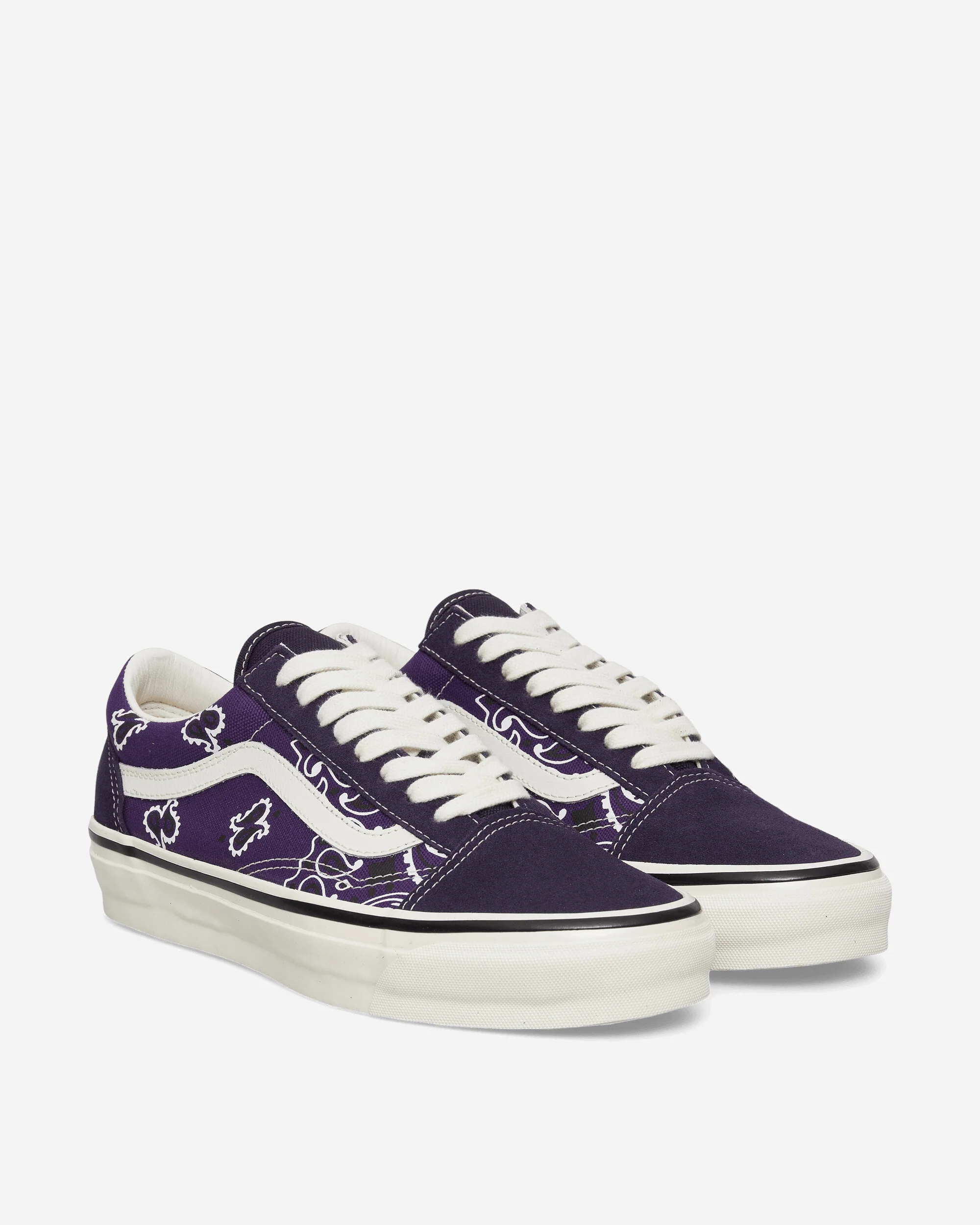Premium Old Skool Bandana Sneakers Plum - Image 2