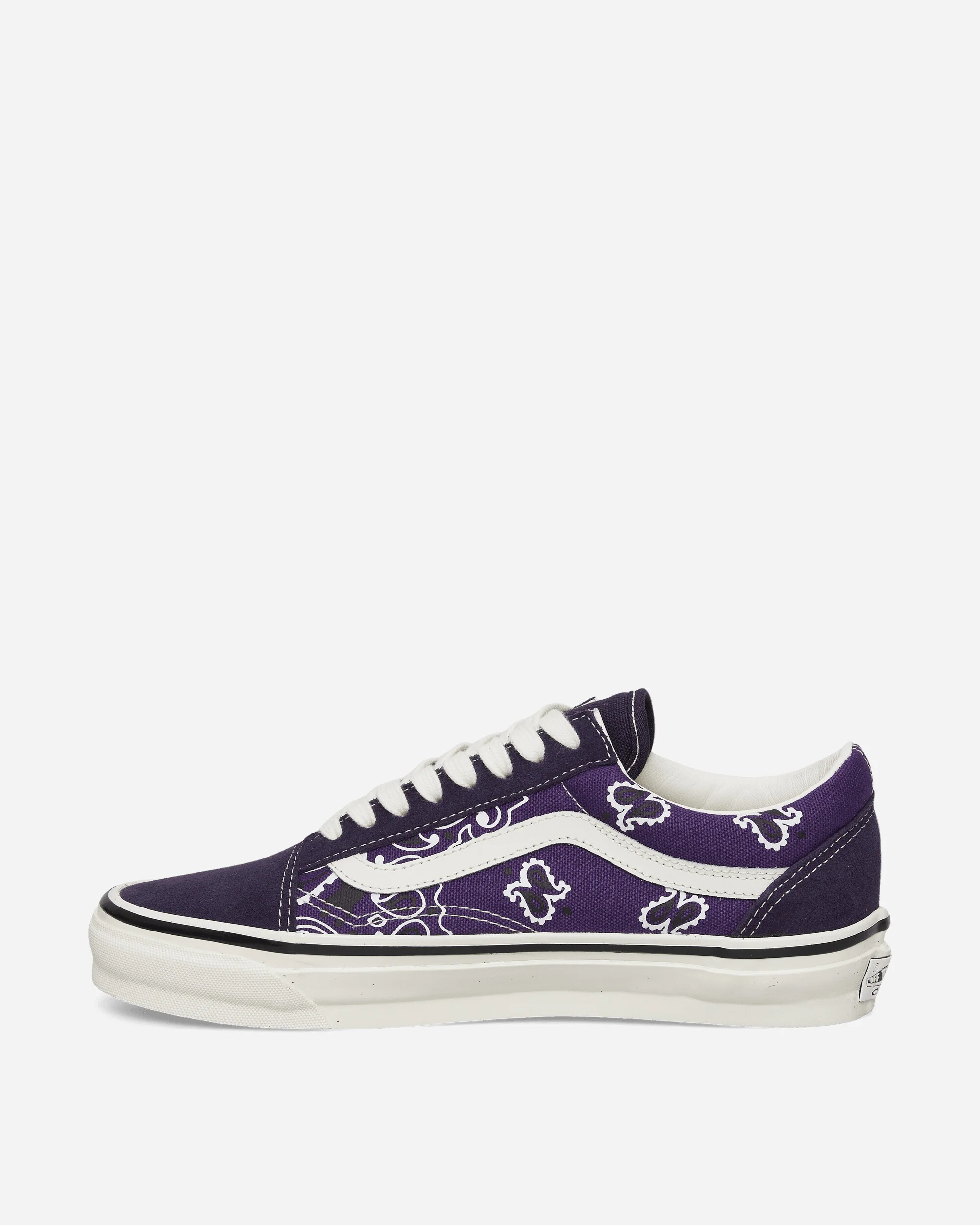 Premium Old Skool Bandana Sneakers Plum - Image 3