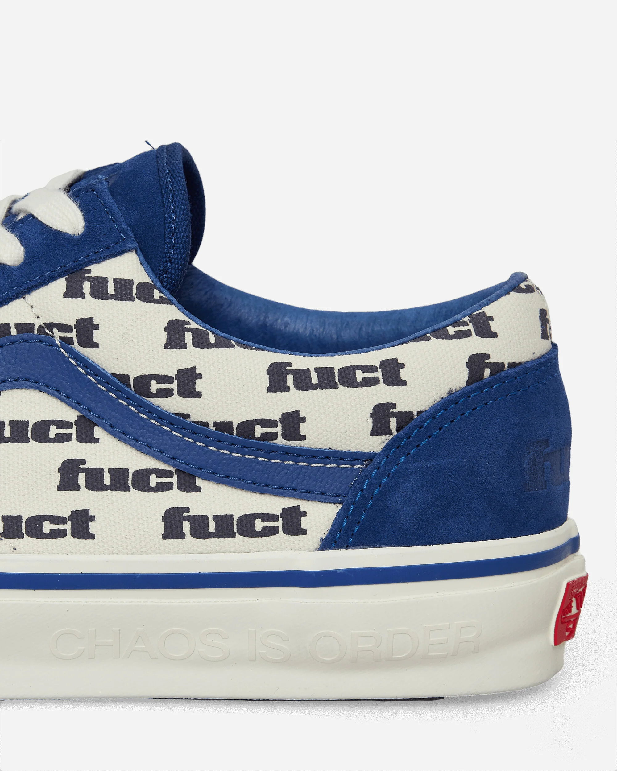 Slam Jam by FUCT LX Old Skool Reissue 36 Sneakers White / True Blue - Image 10