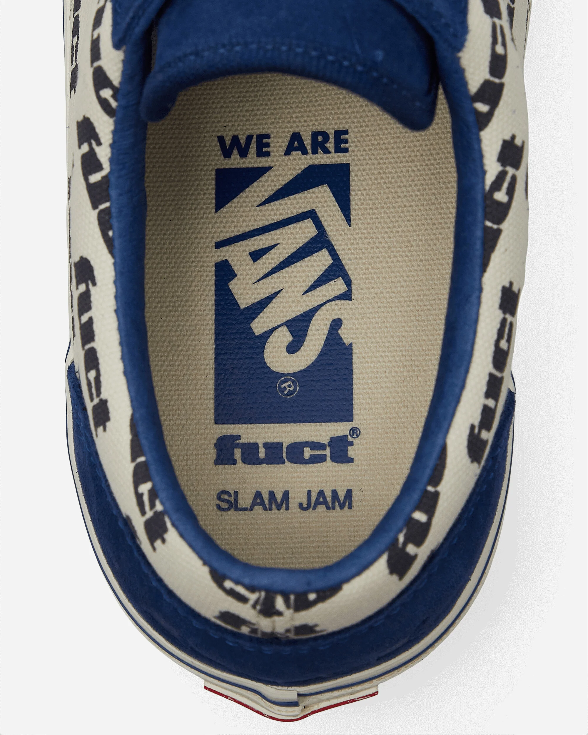 Slam Jam by FUCT LX Old Skool Reissue 36 Sneakers White / True Blue - Image 11