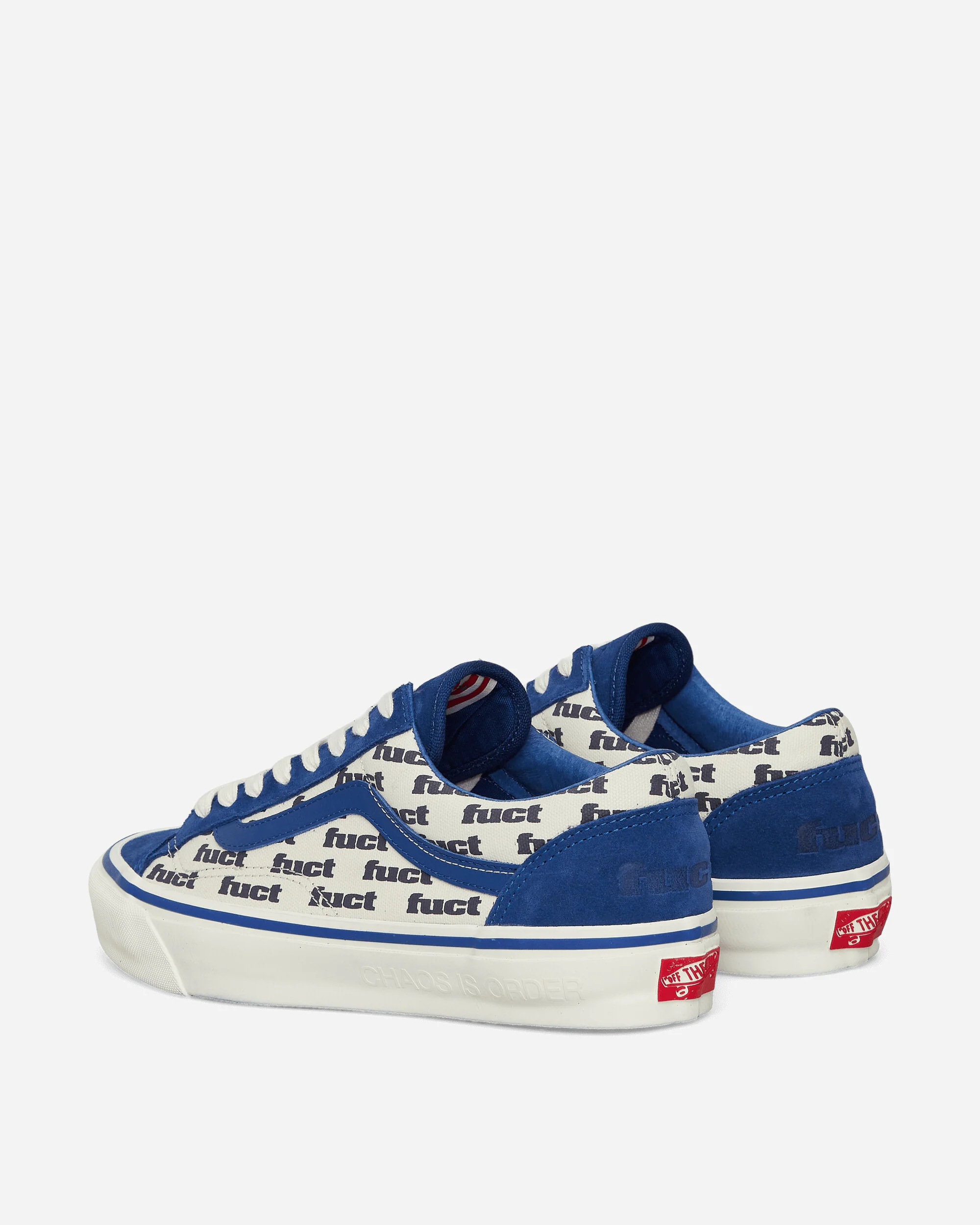Slam Jam by FUCT LX Old Skool Reissue 36 Sneakers White / True Blue - Image 4
