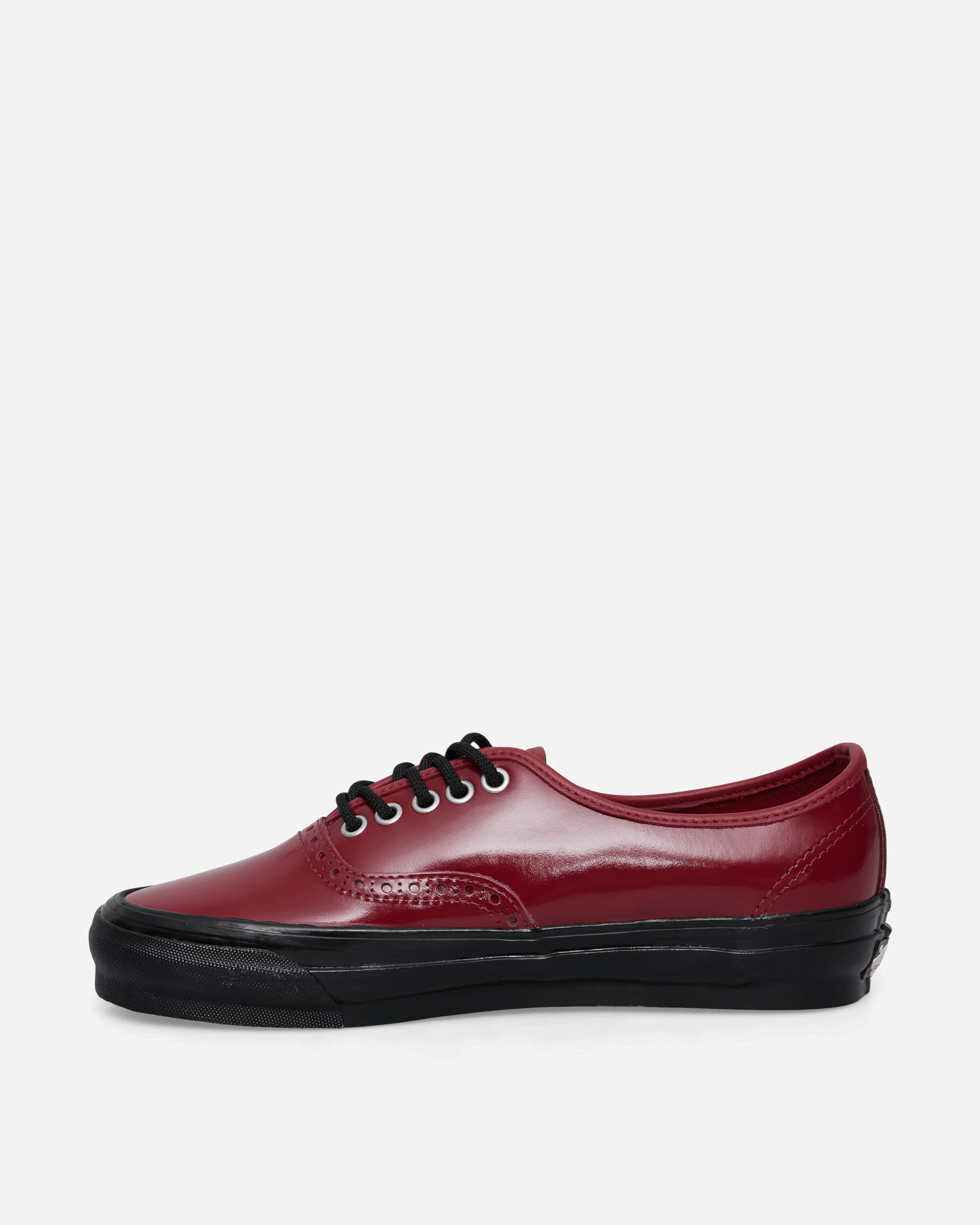 Authentic 44 Siped Vibram Sneakers Bordeaux - Image 3