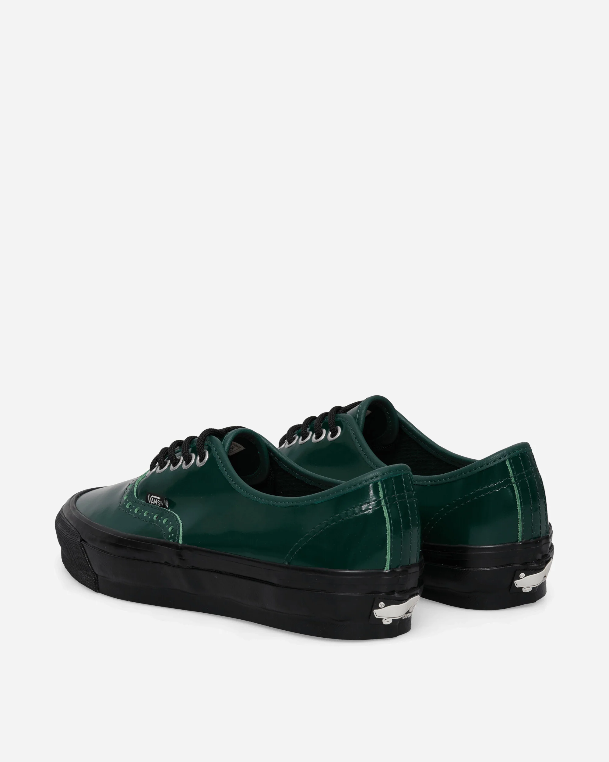 Authentic 44 Siped Vibram Sneakers Emerald Green - Image 4