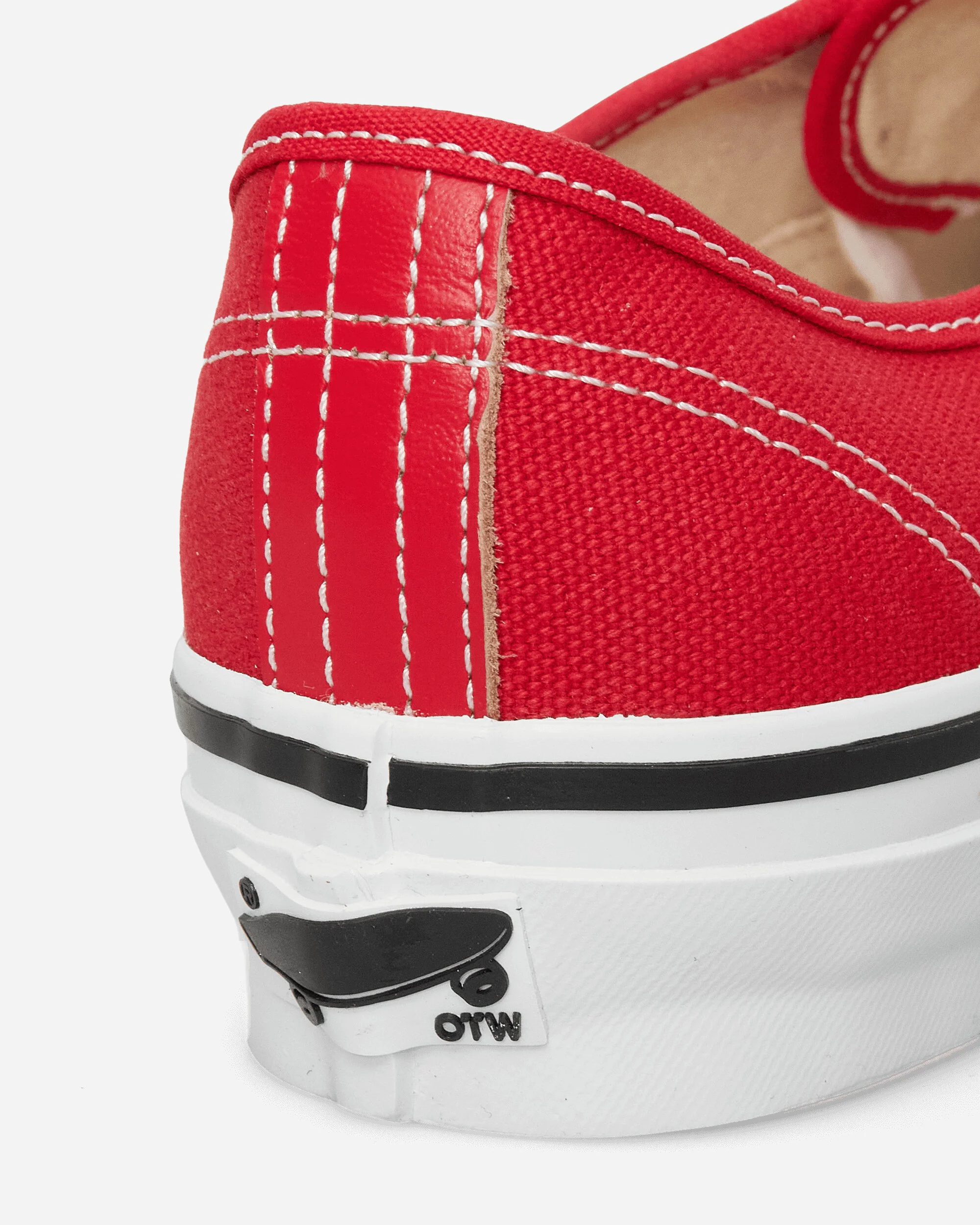 Authentic 44 Siped Vibram Sneakers Racing Red - Image 6