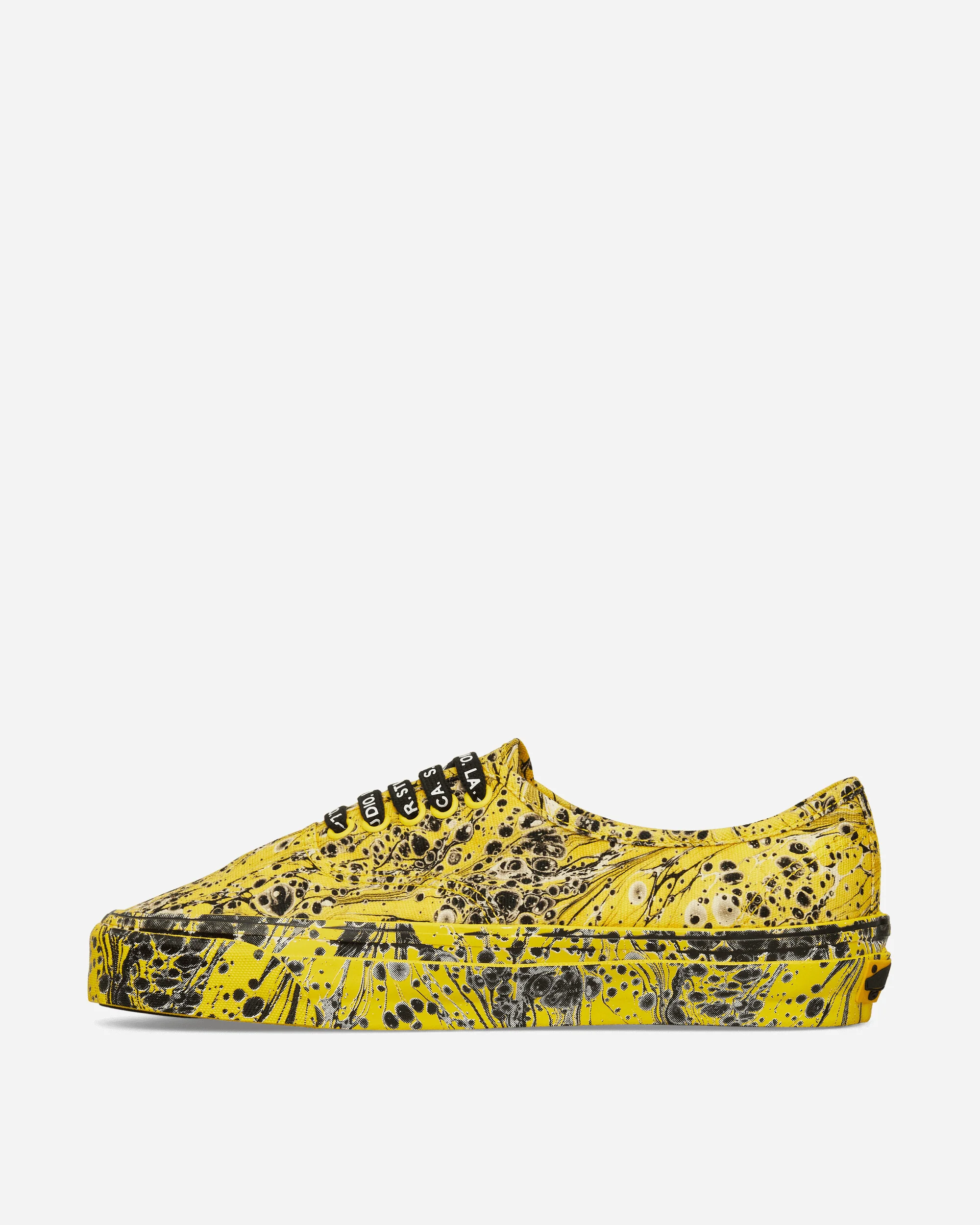 S.R. STUDIO LA.CA. Authentic Reissue 44 Vibram Sneakers Marbled / Cyber Yellow - Image 3