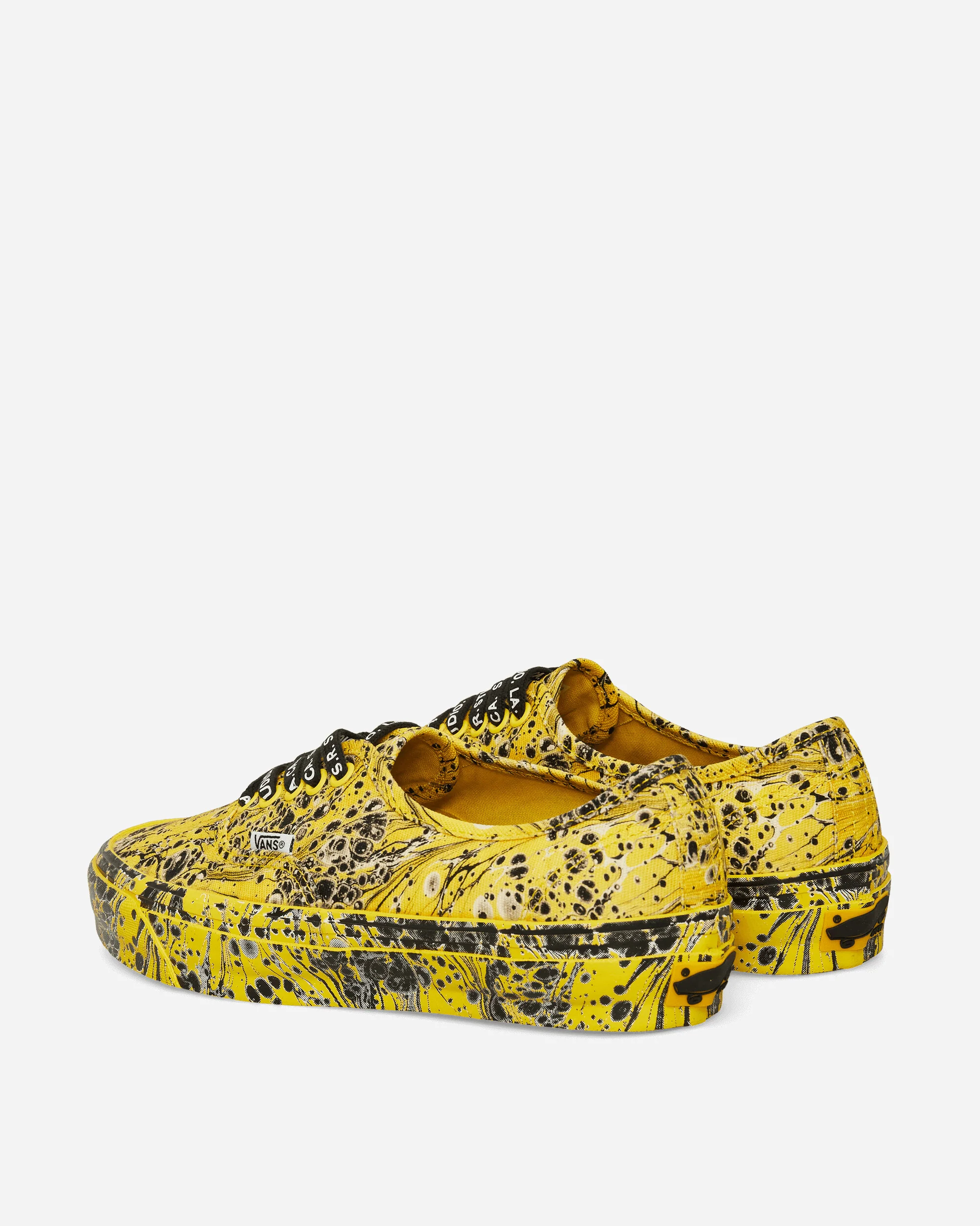 S.R. STUDIO LA.CA. Authentic Reissue 44 Vibram Sneakers Marbled / Cyber Yellow - Image 4