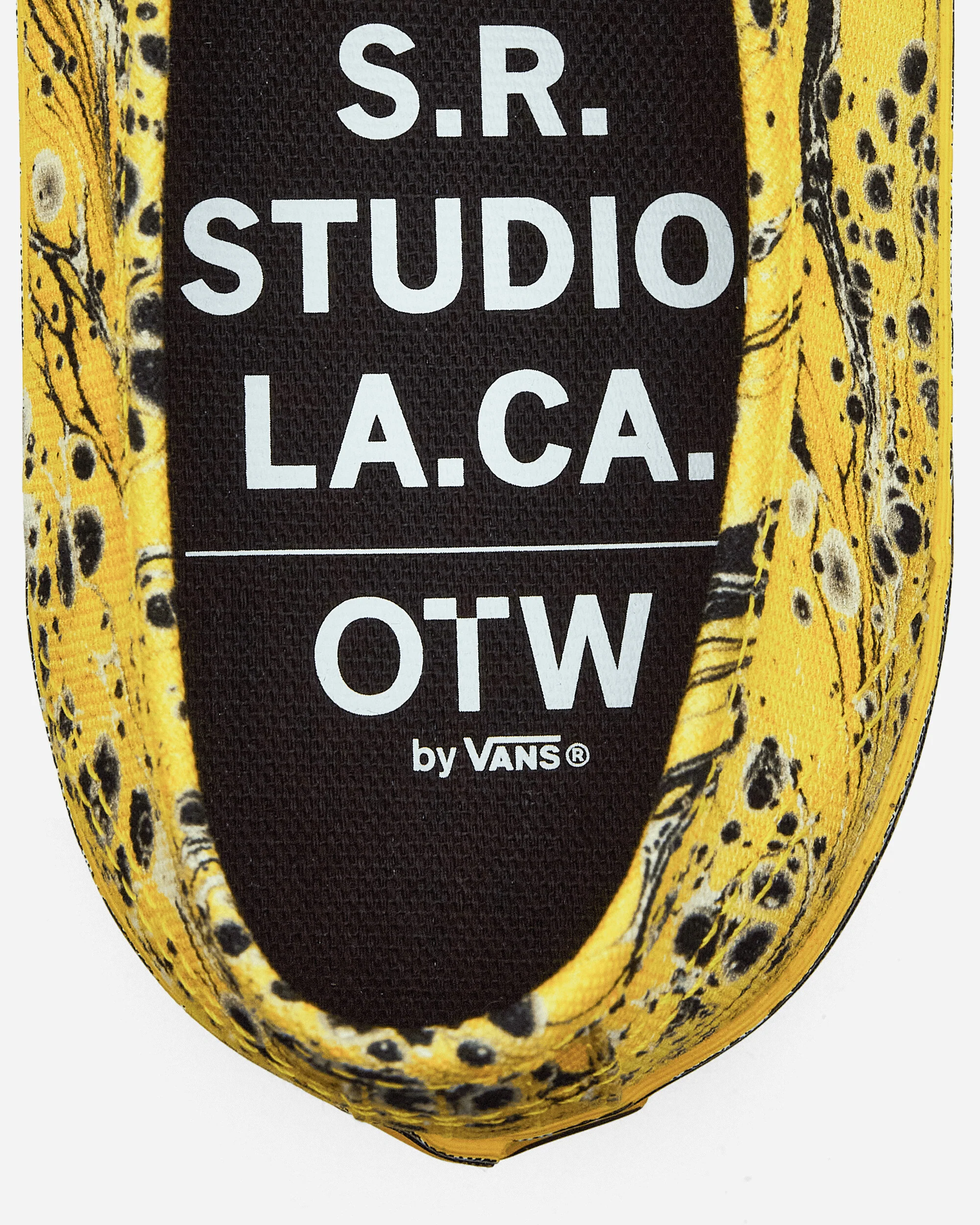 S.R. STUDIO LA.CA. Authentic Reissue 44 Vibram Sneakers Marbled / Cyber Yellow - Image 6