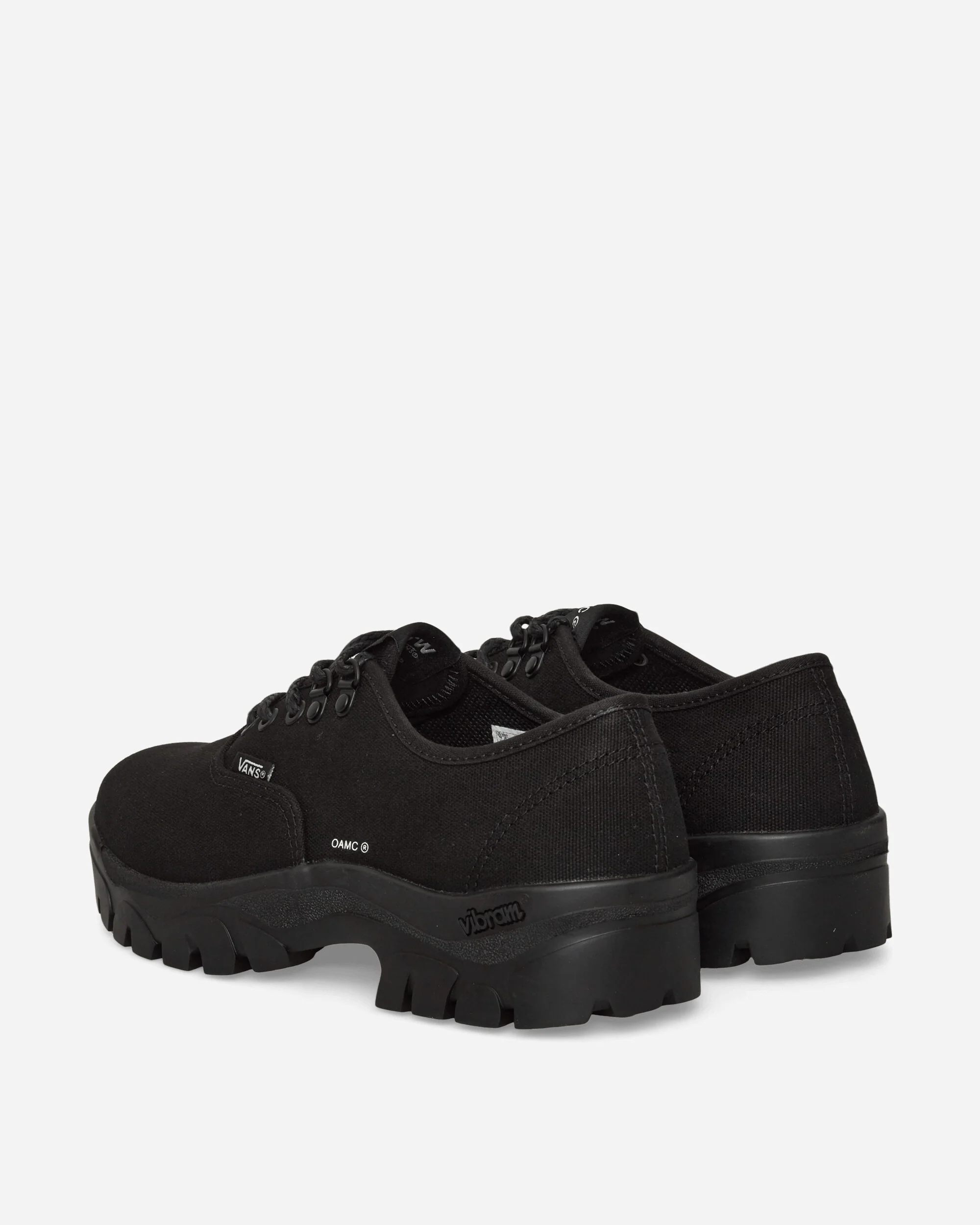 OAMC Authentic Oxford Sneakers Black - Image 4