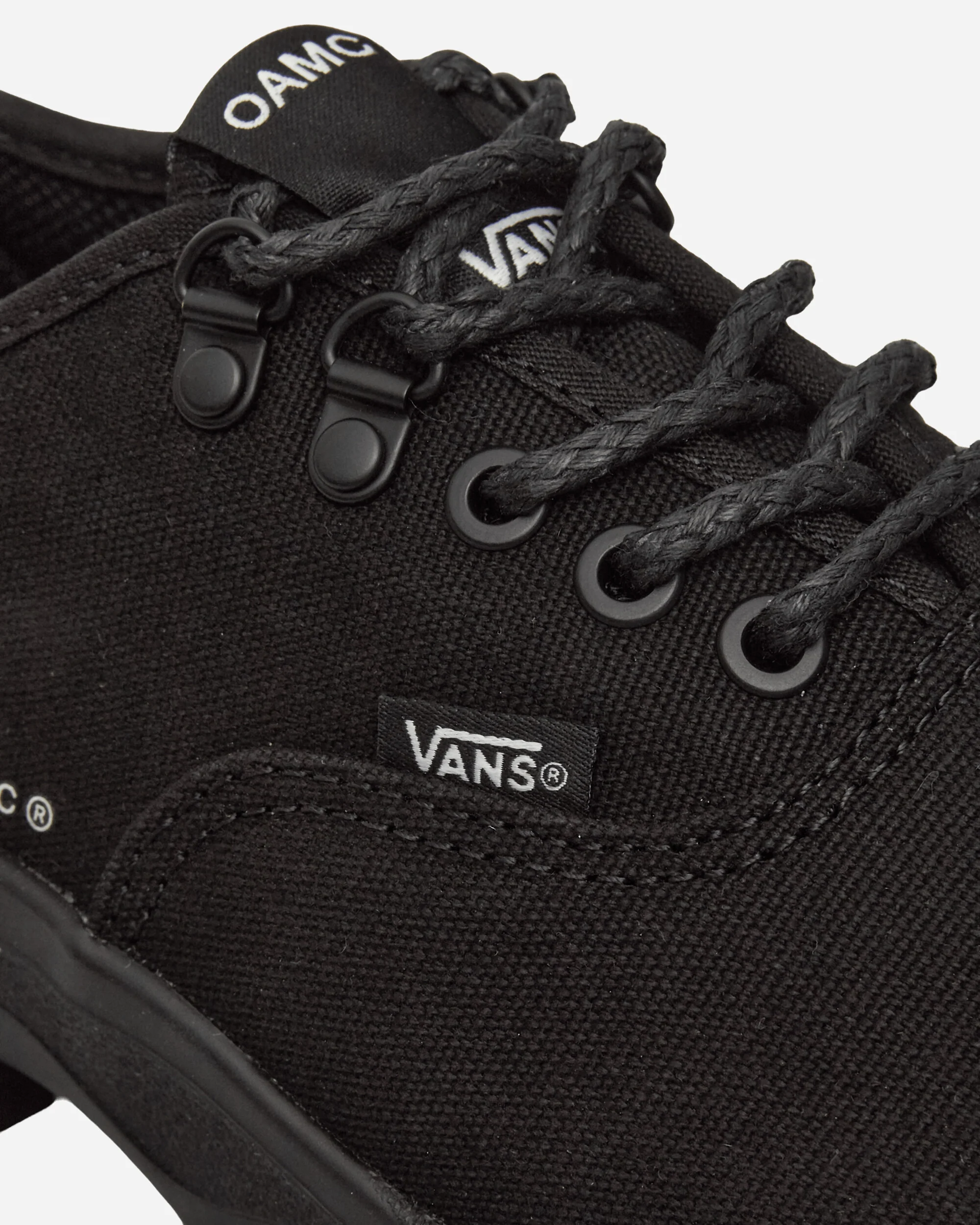 OAMC Authentic Oxford Sneakers Black - Image 6