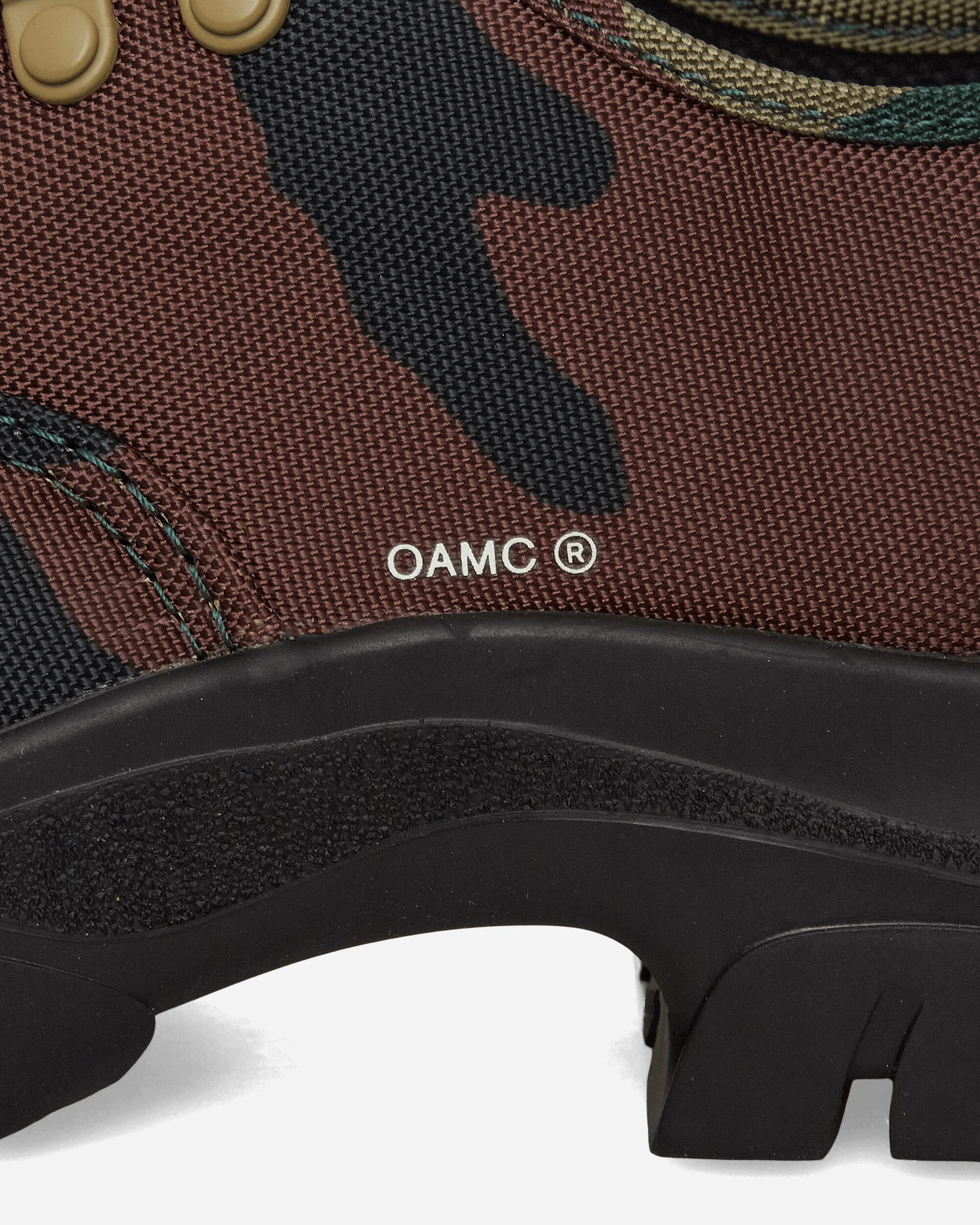 OAMC Authentic Oxford Sneakers Woodland Camo Green - Image 6
