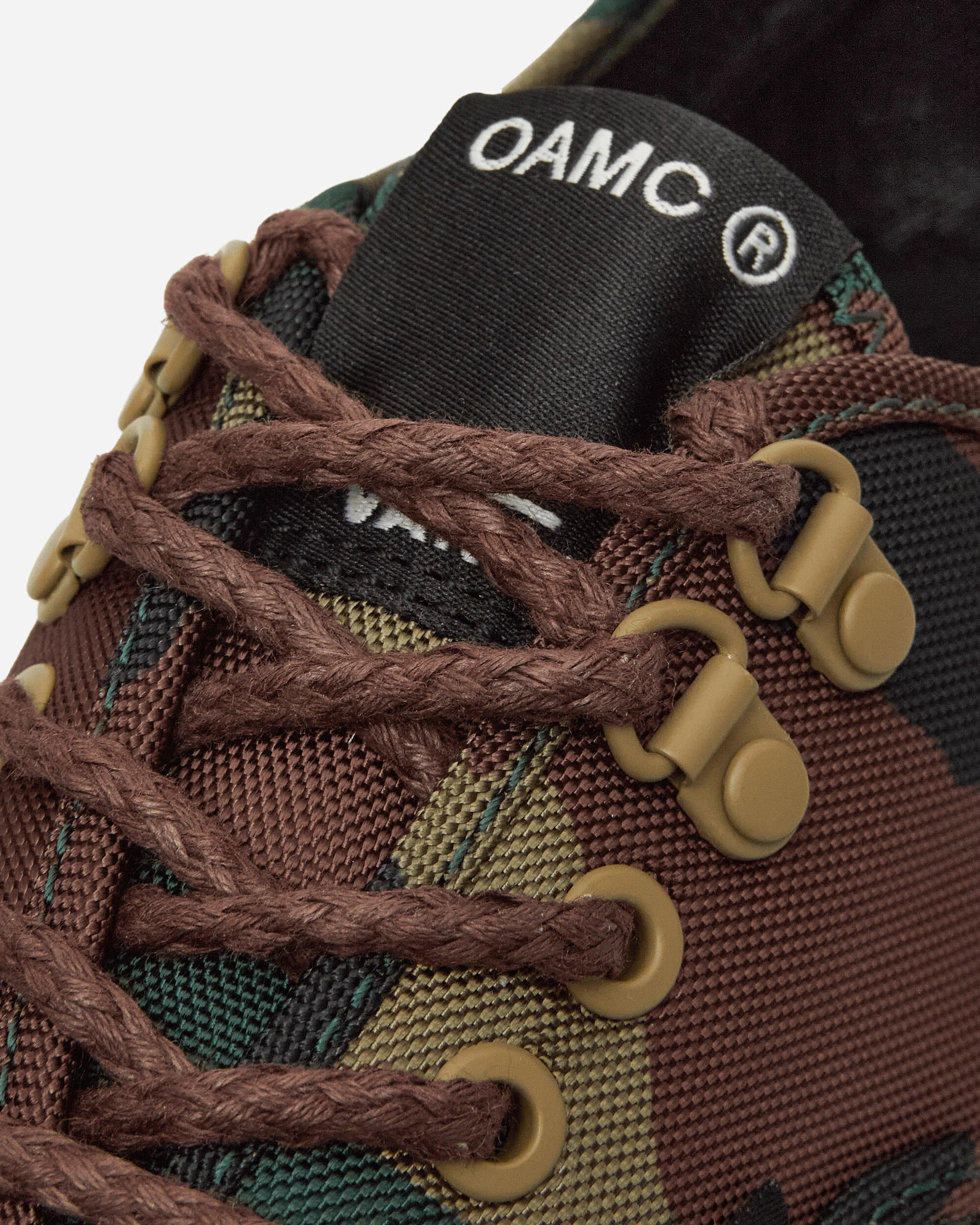 OAMC Authentic Oxford Sneakers Woodland Camo Green - Image 7
