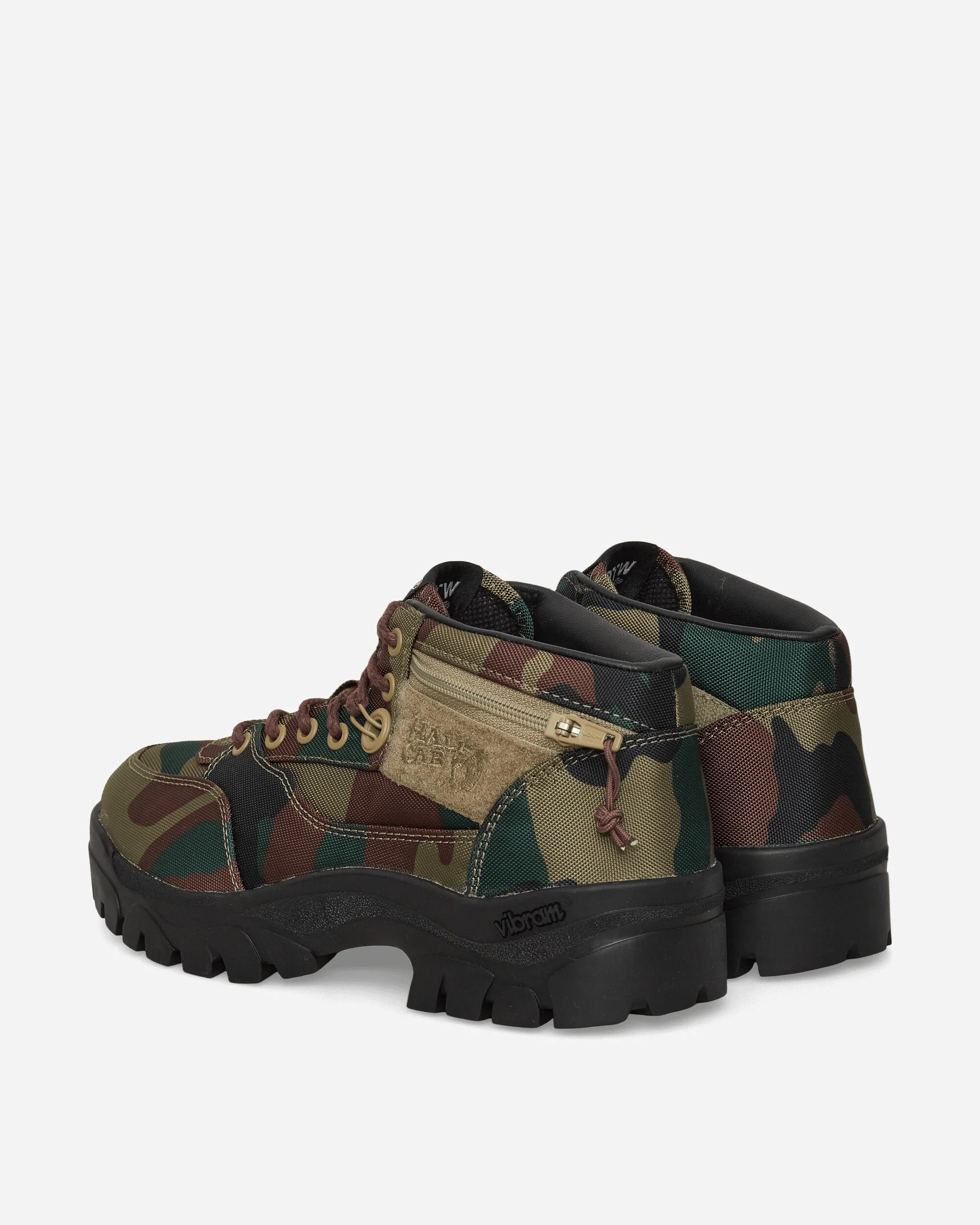 OAMC Half Cab SP Boots Woodland Camo Green - Image 4