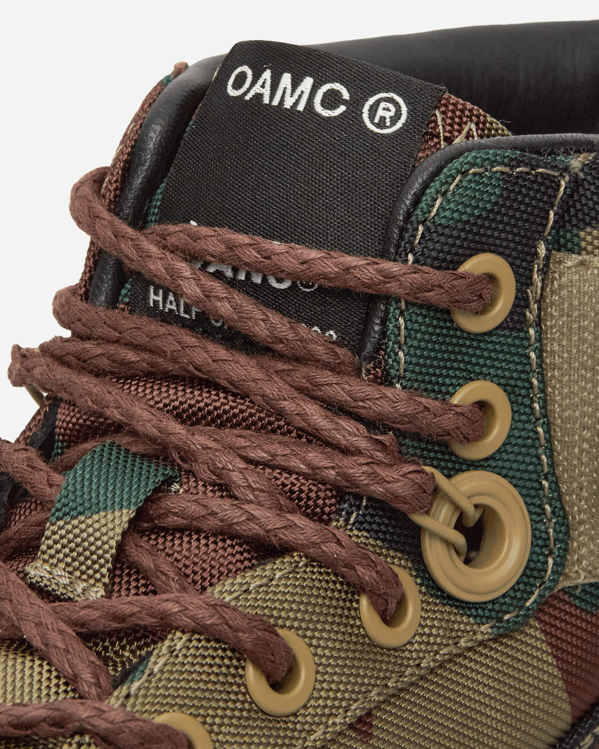 OAMC Half Cab SP Boots Woodland Camo Green - Image 7