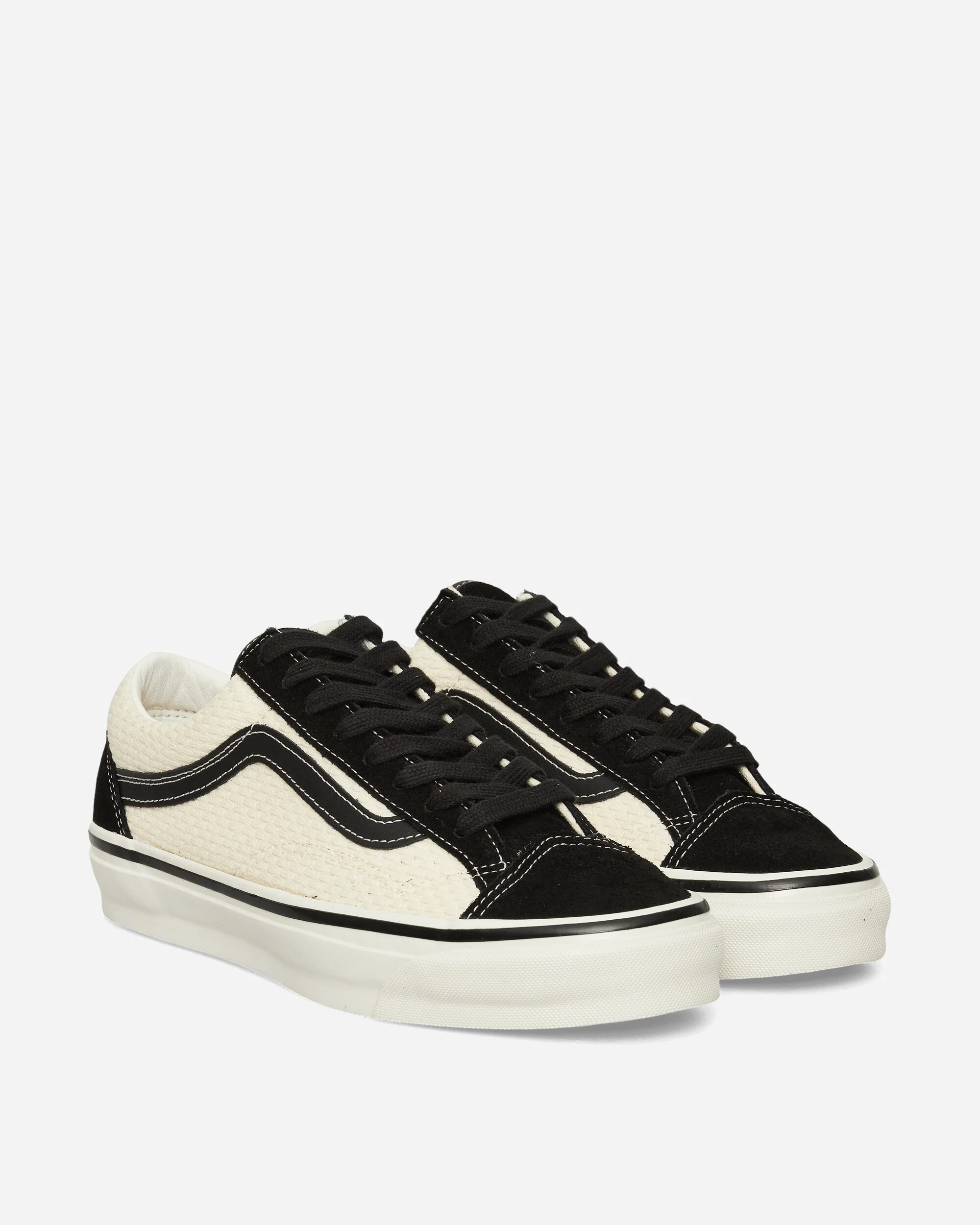 Shoyoroll Old Skool 36 Sneakers Natural Pearl Weave / Black - Image 2