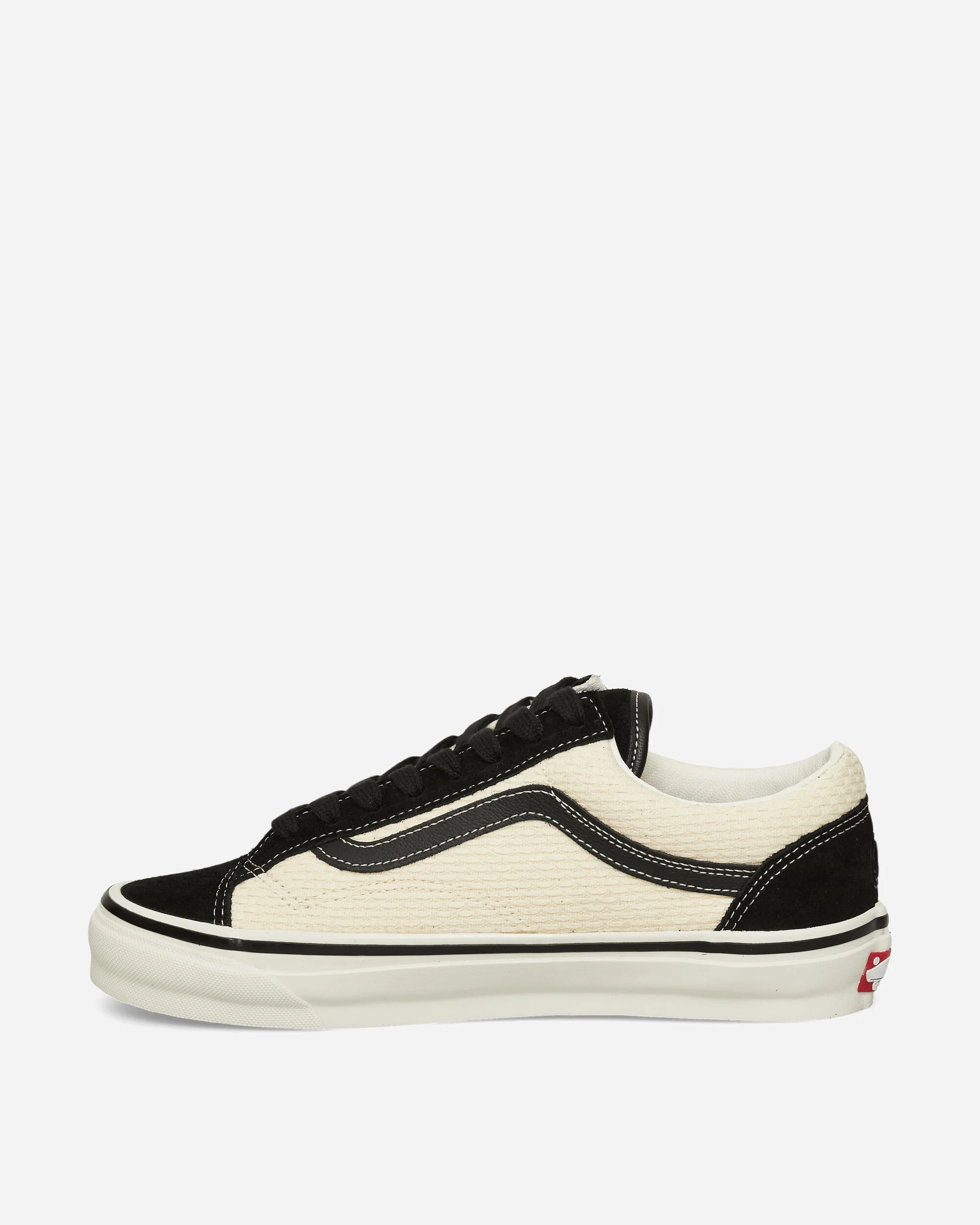 Shoyoroll Old Skool 36 Sneakers Natural Pearl Weave / Black - Image 3
