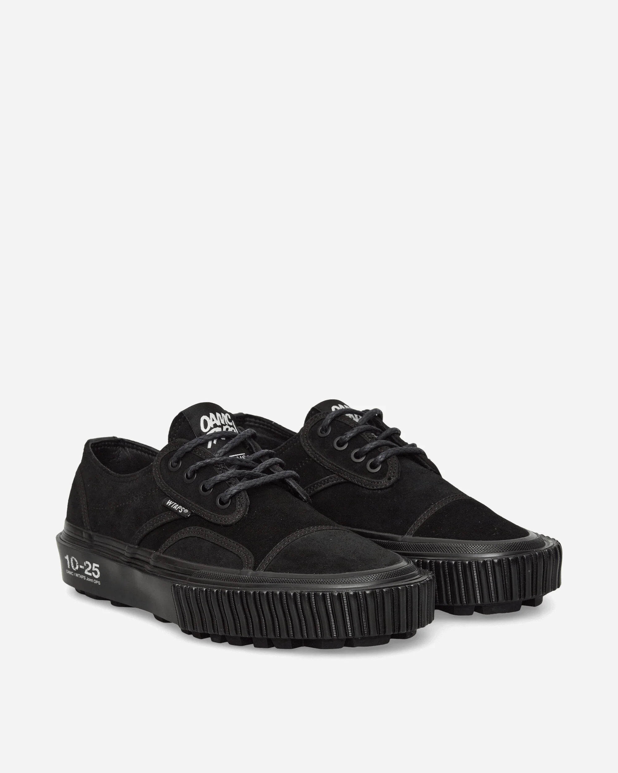 OAMC x WTAPS Seylynn Lug Sneakers Black - Image 2