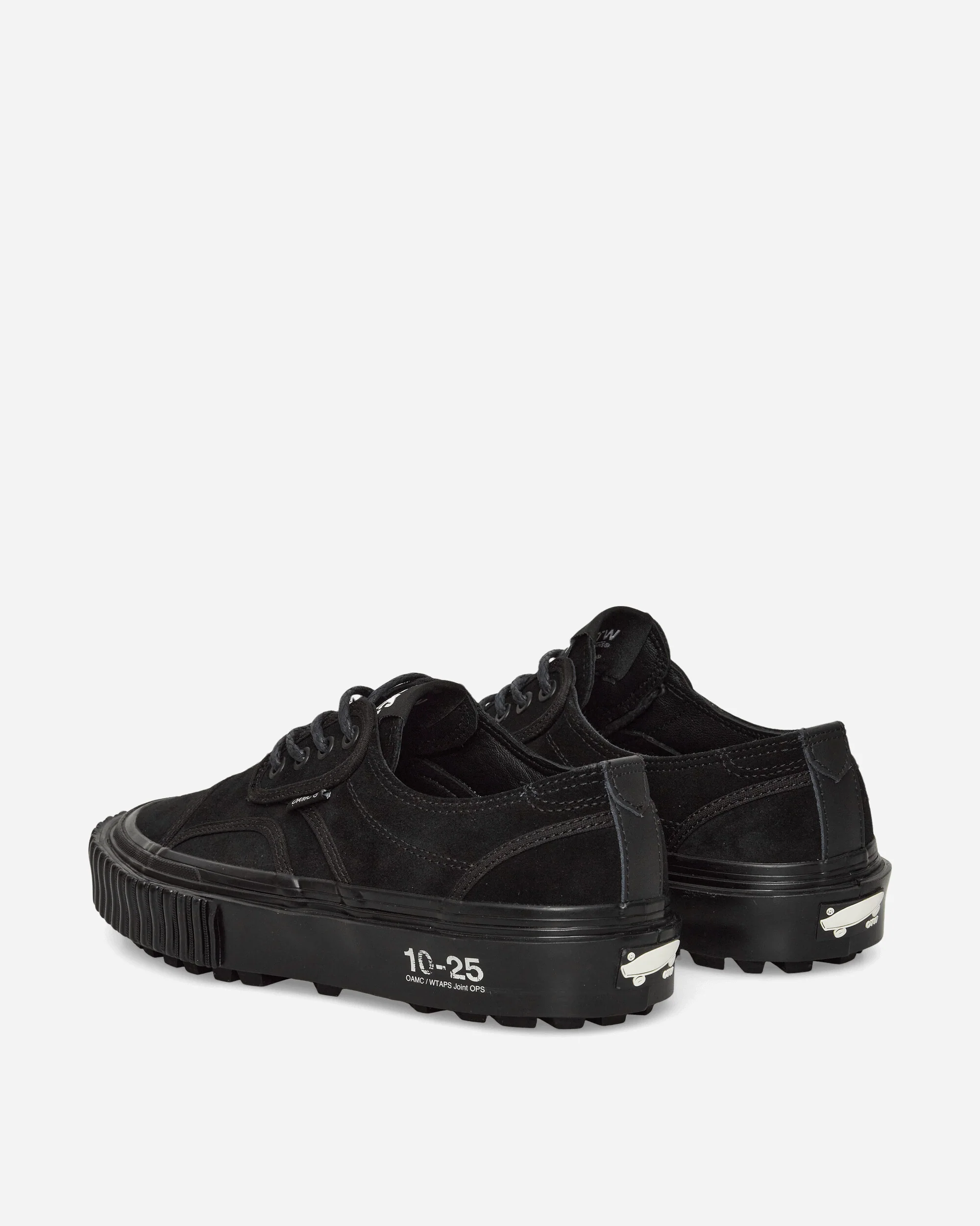 OAMC x WTAPS Seylynn Lug Sneakers Black - Image 4