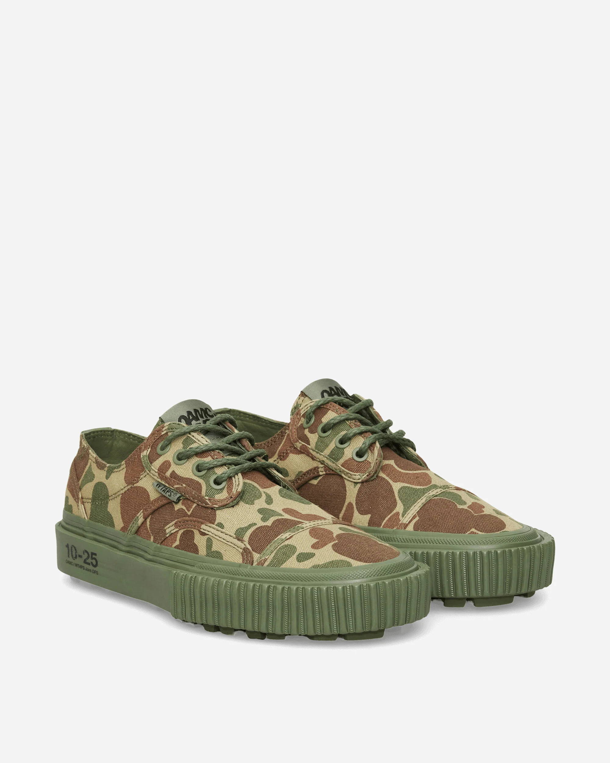 OAMC x WTAPS Seylynn Lug Sneakers Duck Camo - Image 2