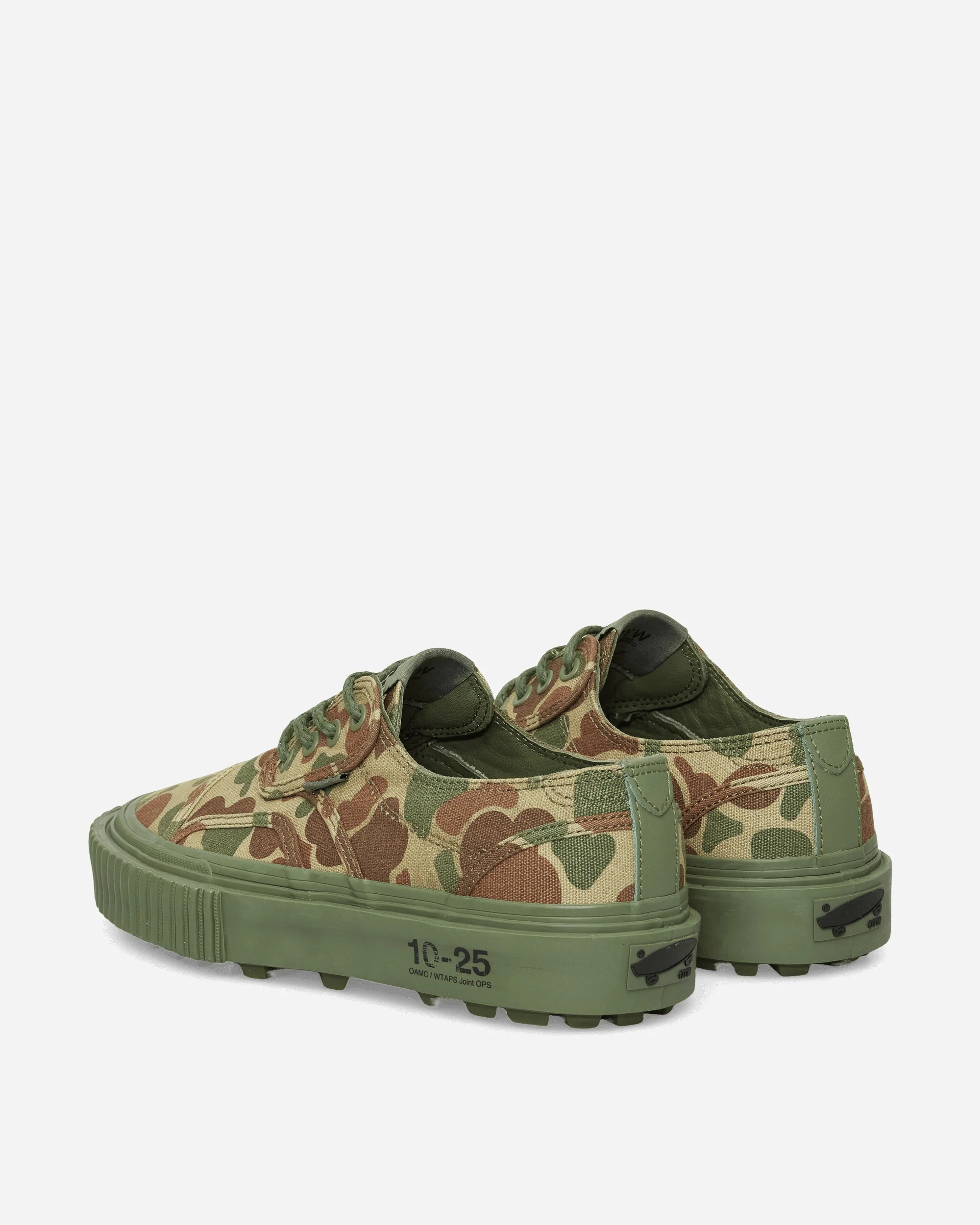 OAMC x WTAPS Seylynn Lug Sneakers Duck Camo - Image 4