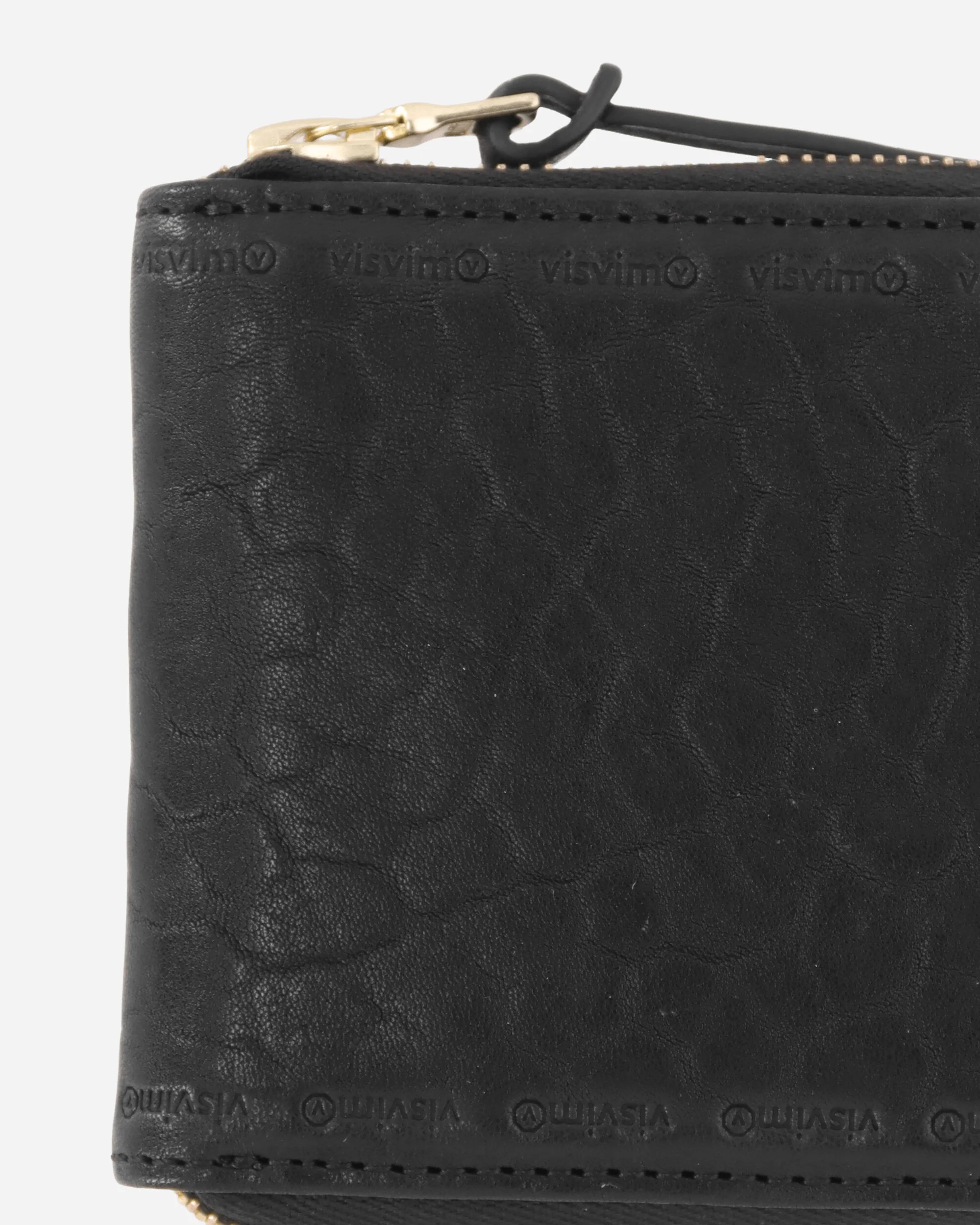 Leather Bi-Fold Wallet Black - Image 5