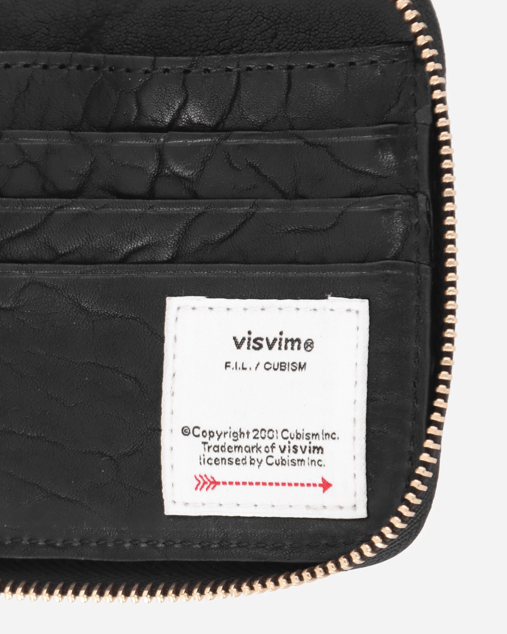 Leather Bi-Fold Wallet Black - Image 6