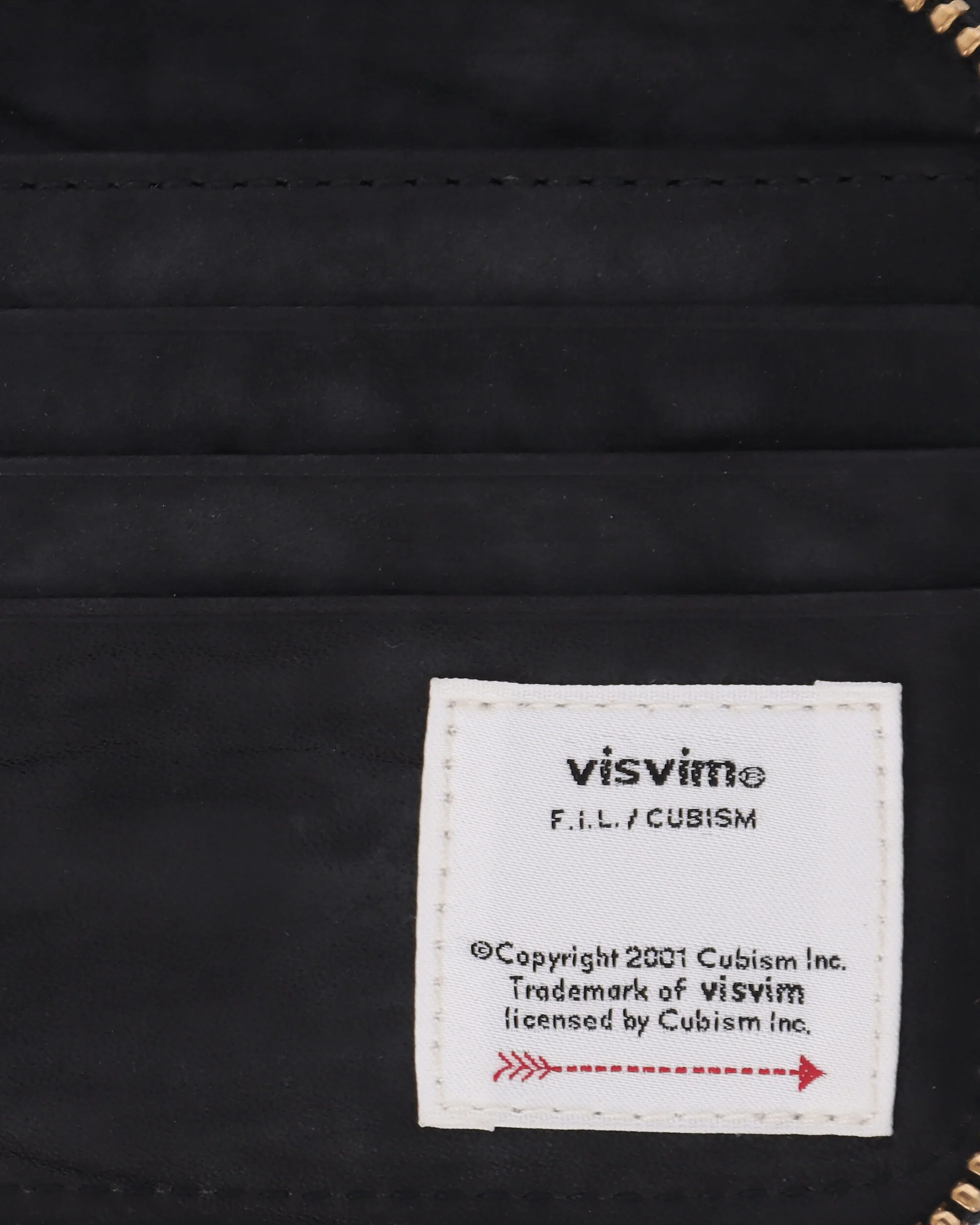 Leather Bi-Fold Wallet Black - Image 5
