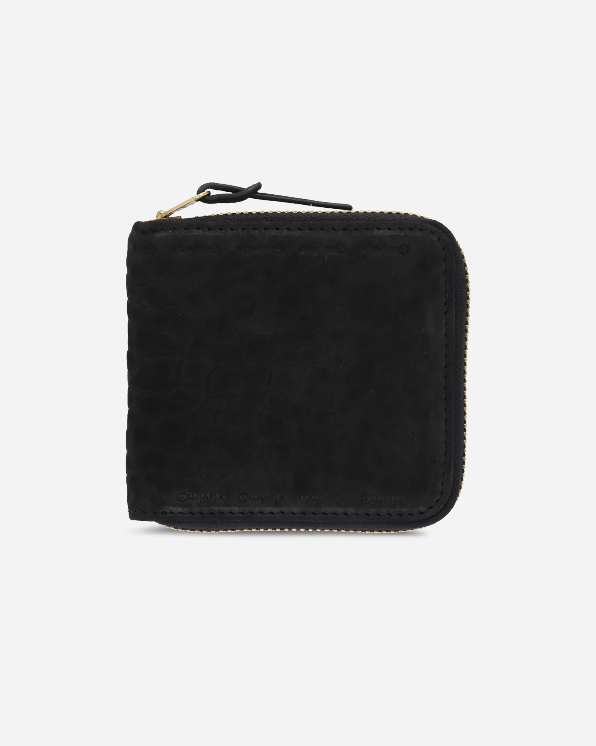 Suede Bi-Fold Wallet Black - Image 2