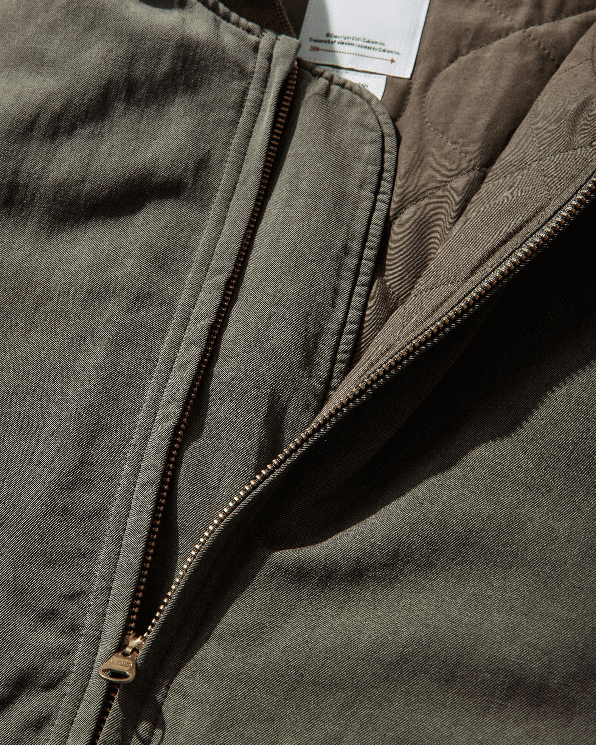 Men's Barton Down Jacket Olive - Image 4