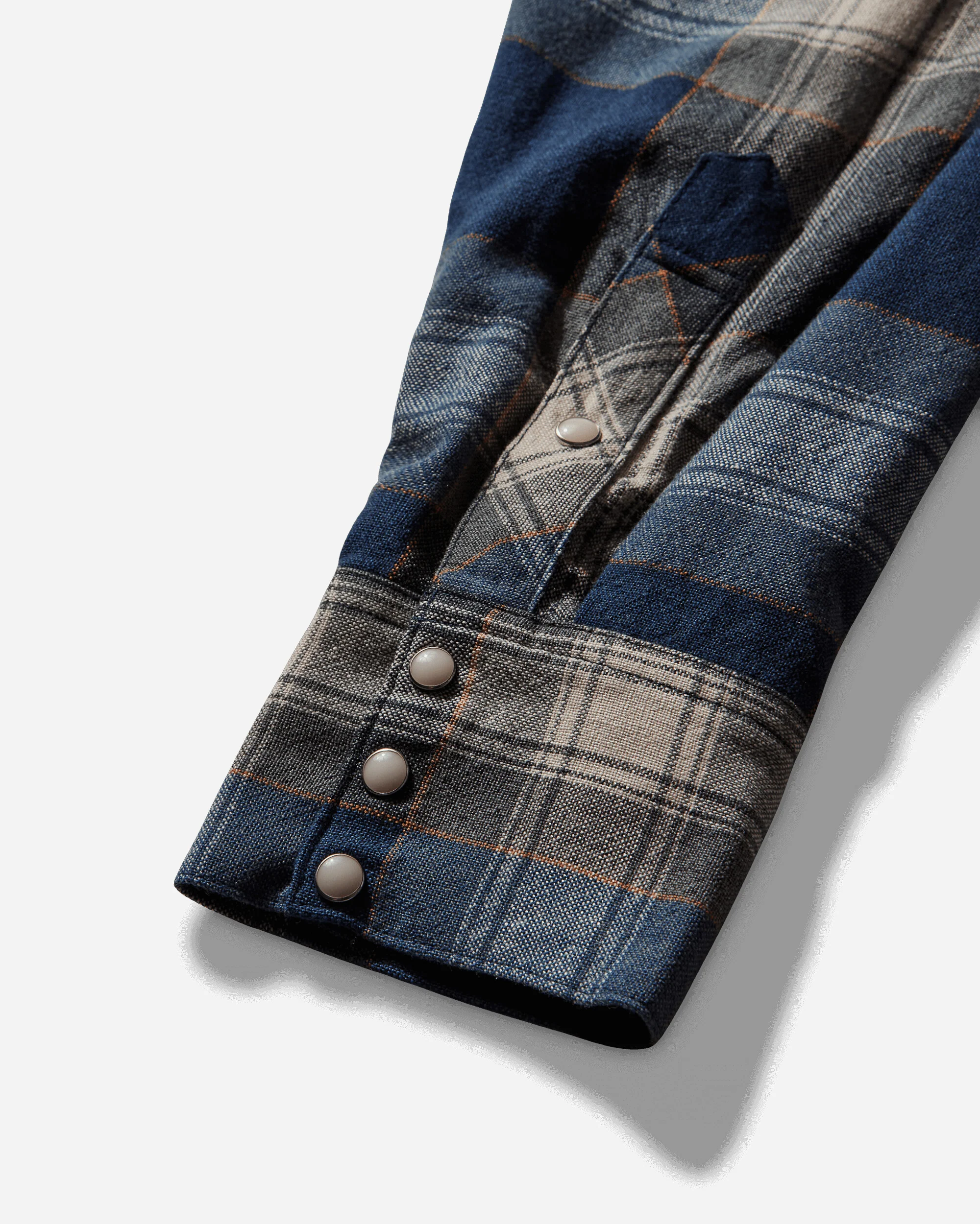 Men's Four Corners Longsleeve Shirt Blue - Image 3
