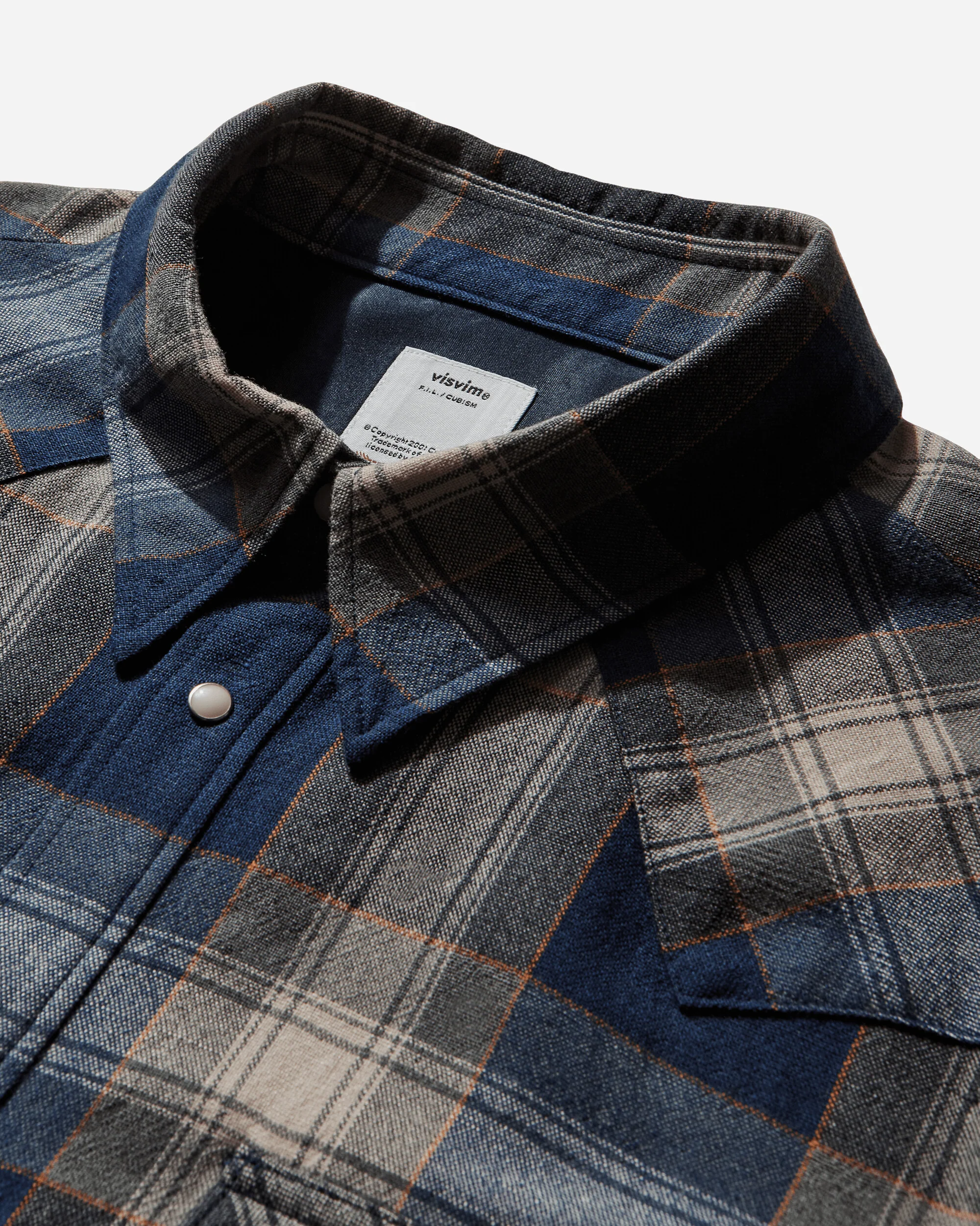Men's Four Corners Longsleeve Shirt Blue - Image 4