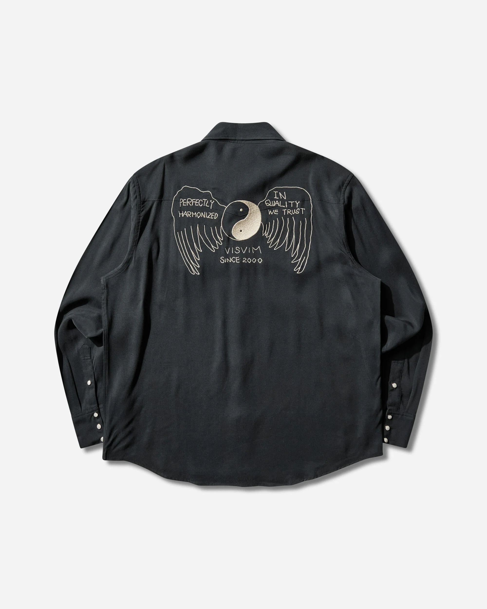 Men's Four Corners L/S Shirt Black - Image 2