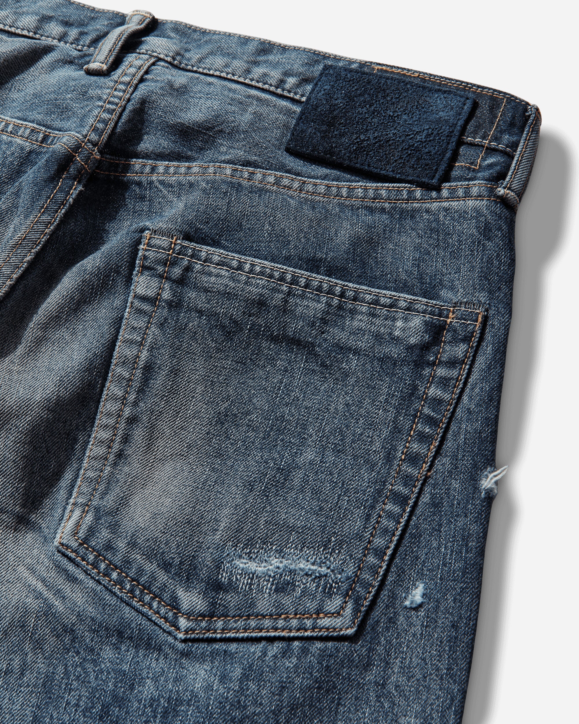 Men's Social Sculpture 01 Narrow DMGD-46 Jeans Indigo - Image 3