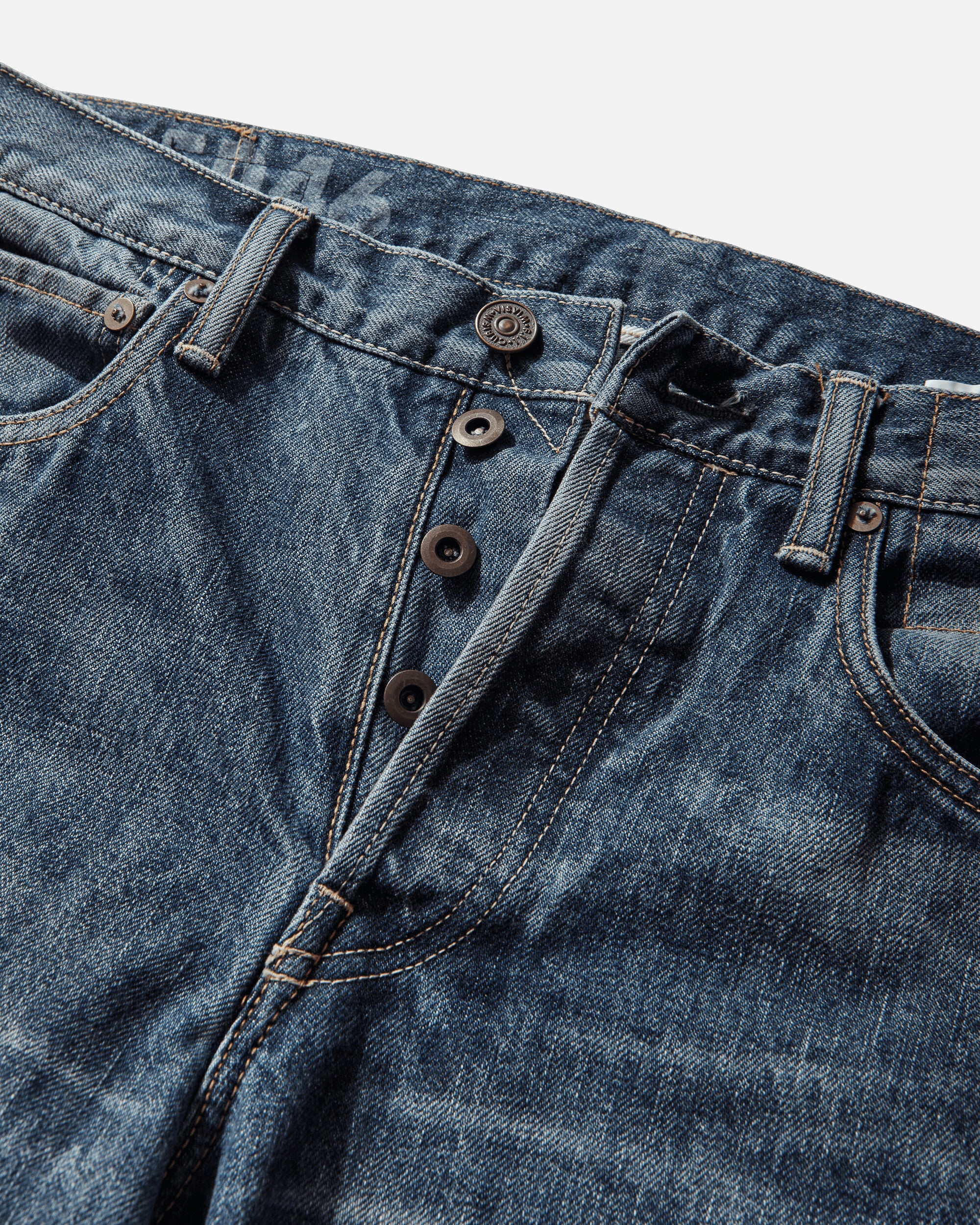 Men's Social Sculpture 01 Narrow DMGD-46 Jeans Indigo - Image 4