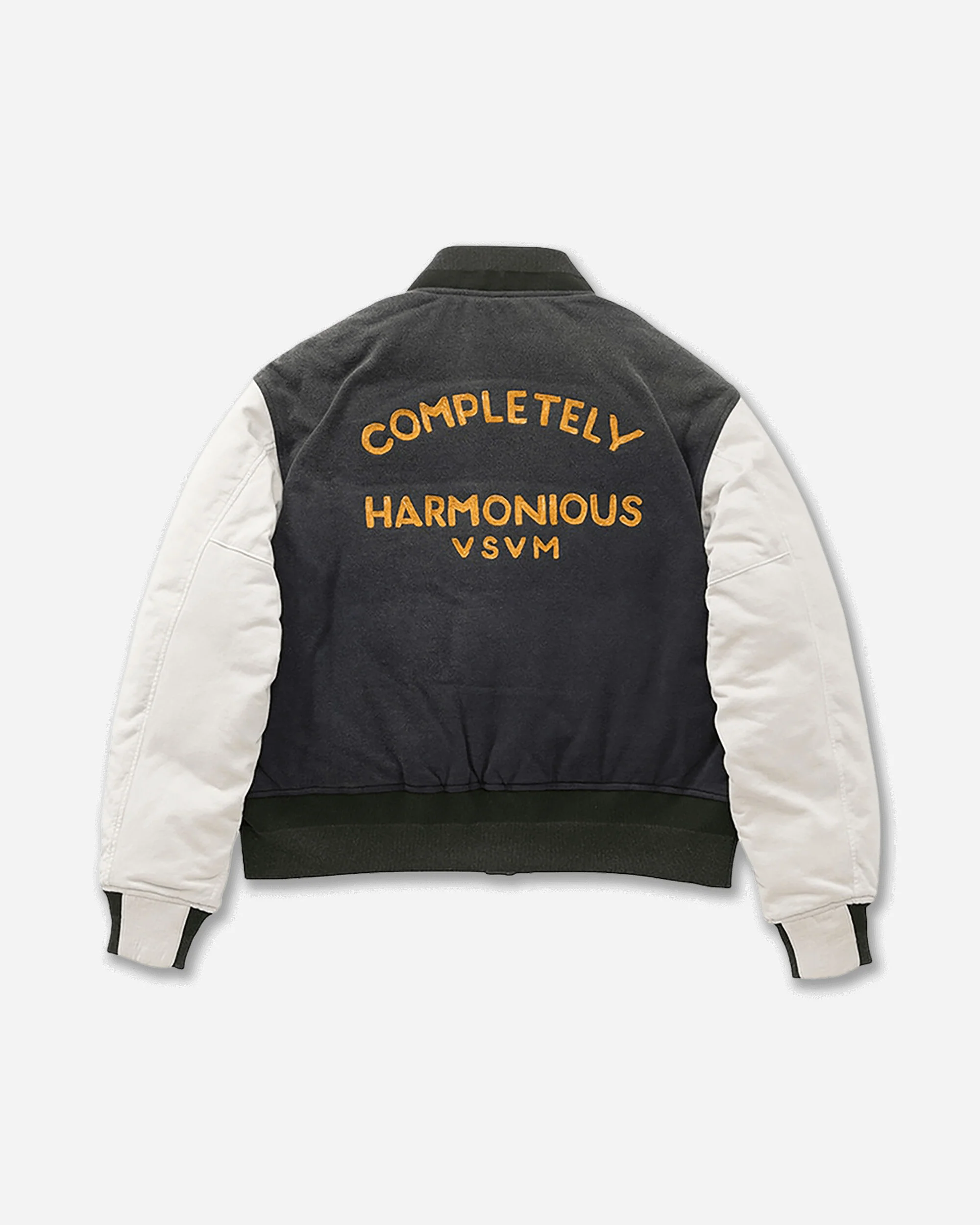 Men's Varsity Era Down Jacket Black - Image 2