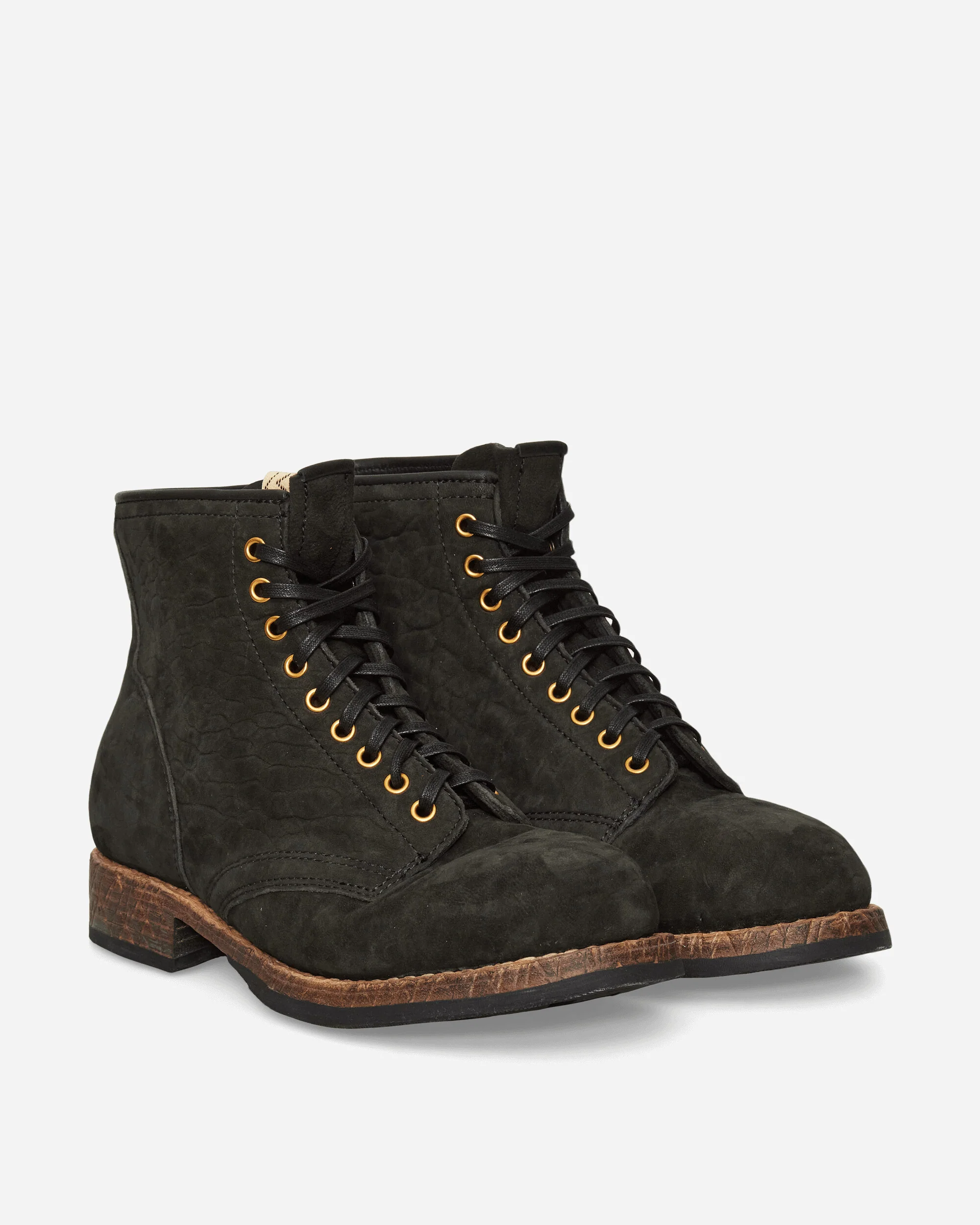 Brigadier Mid-Folk Boots Black - Image 2