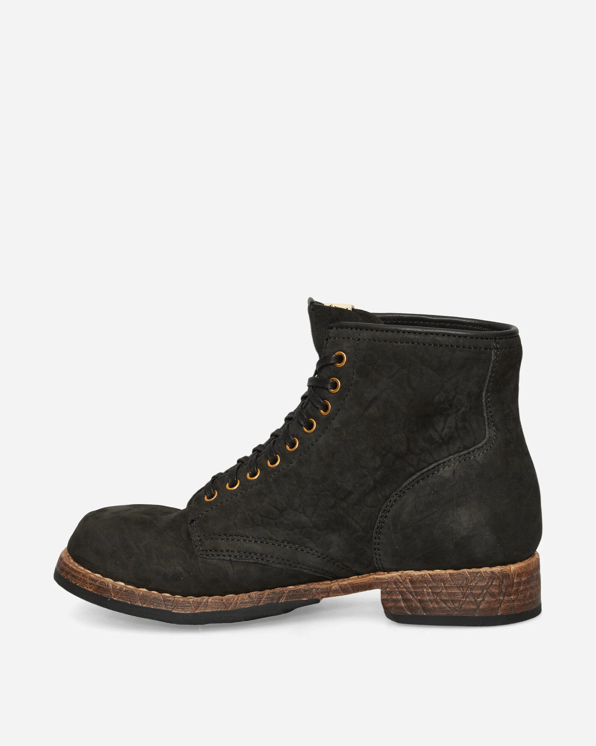 Brigadier Mid-Folk Boots Black - Image 3