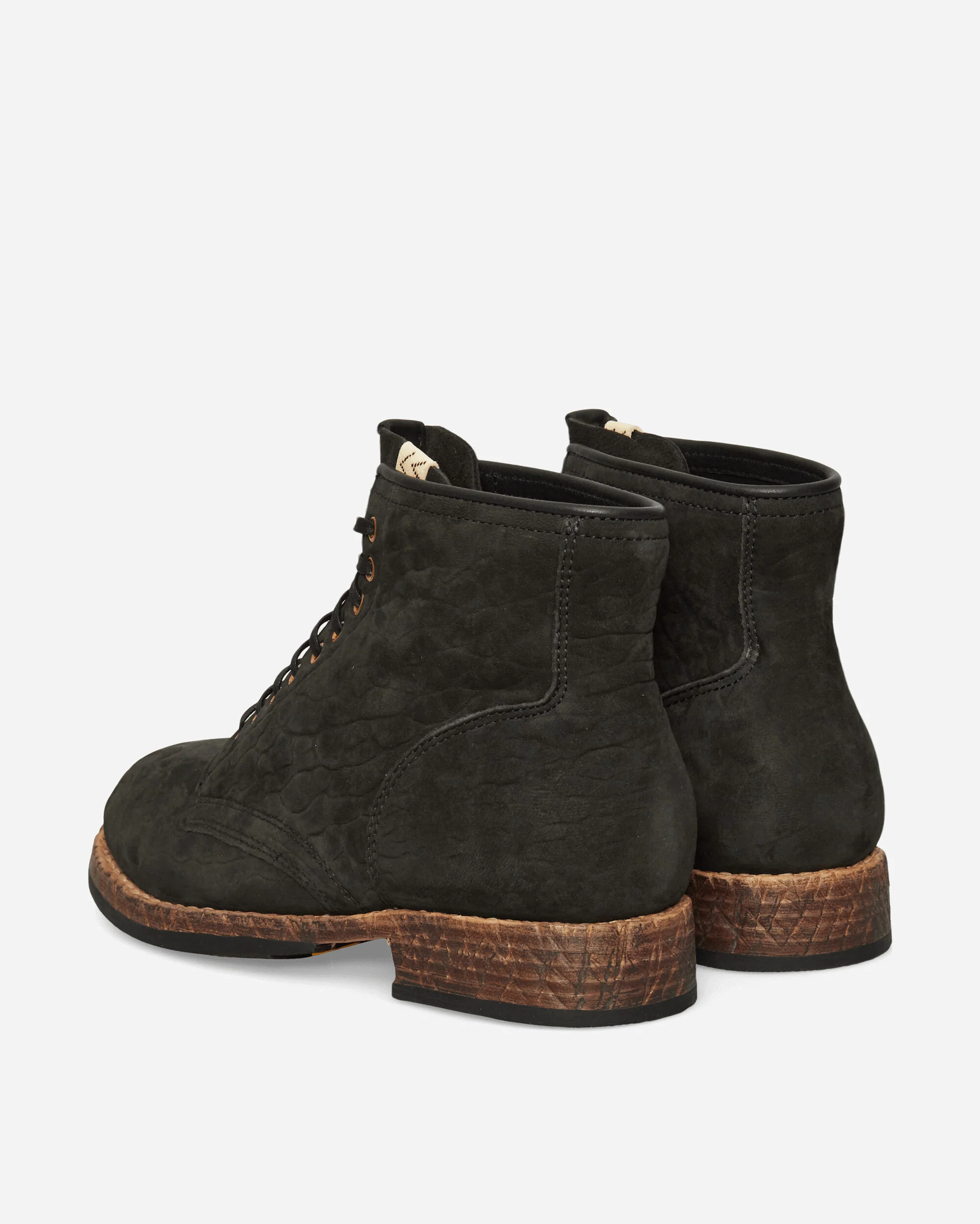 Brigadier Mid-Folk Boots Black - Image 4
