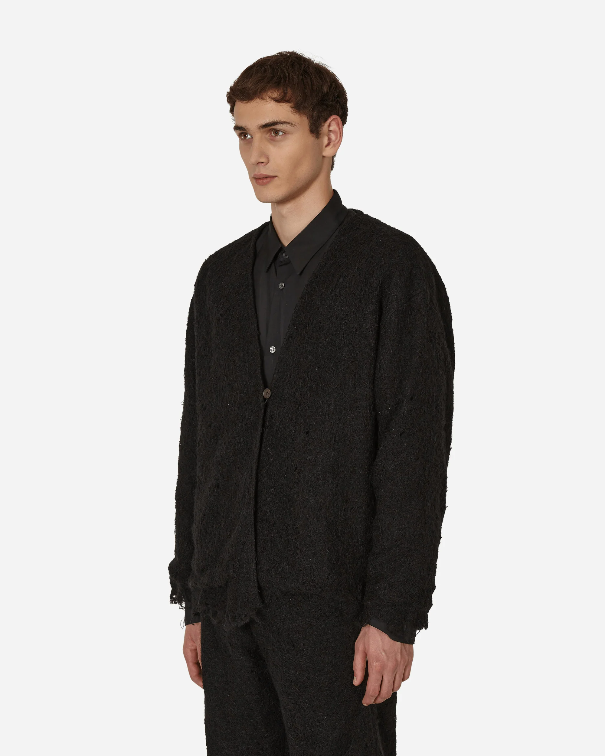 Doomboh Lined Cardigan Black - Image 2