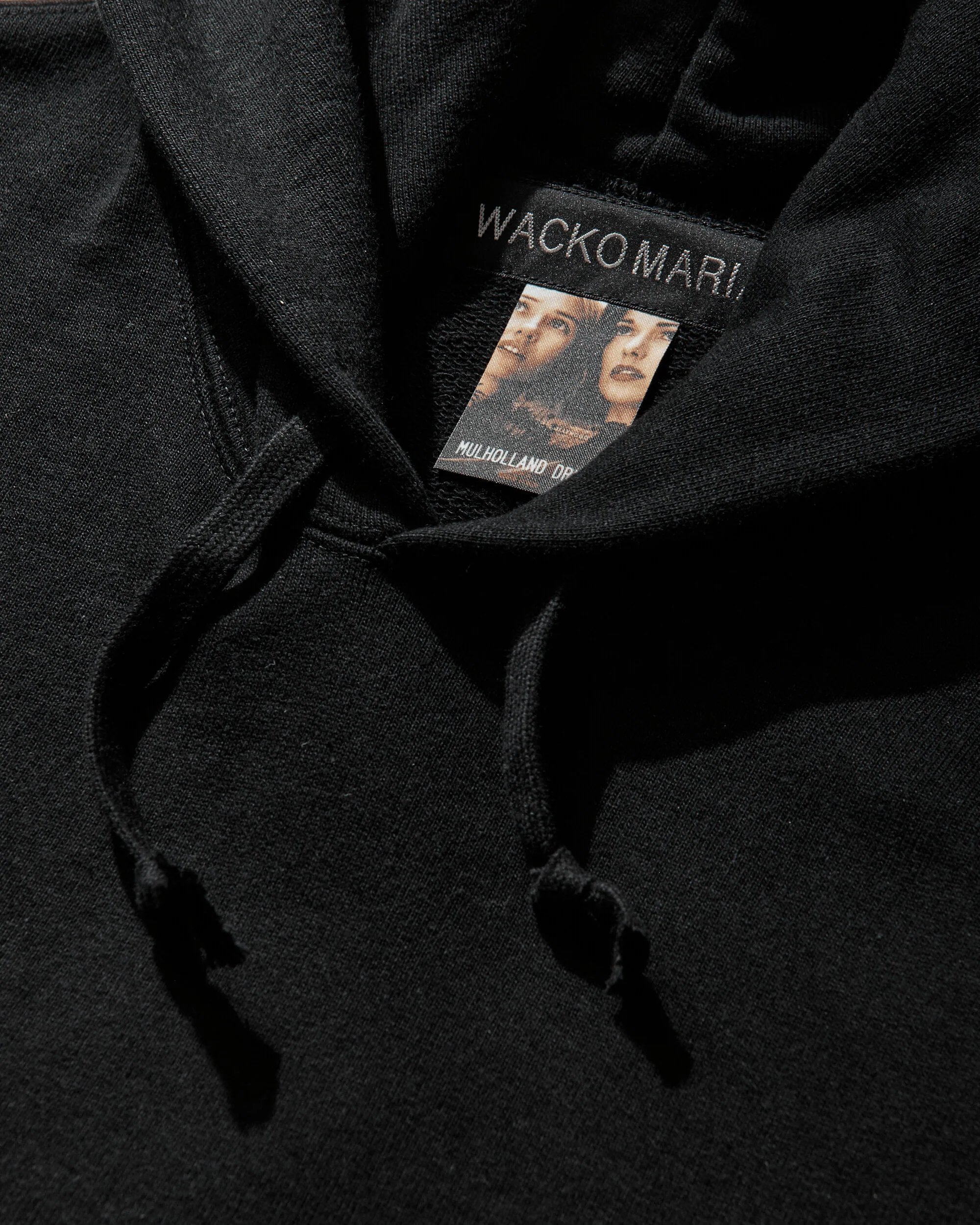 Men's Mulholland Drive Heavy Weight Hoodie Black - Image 4