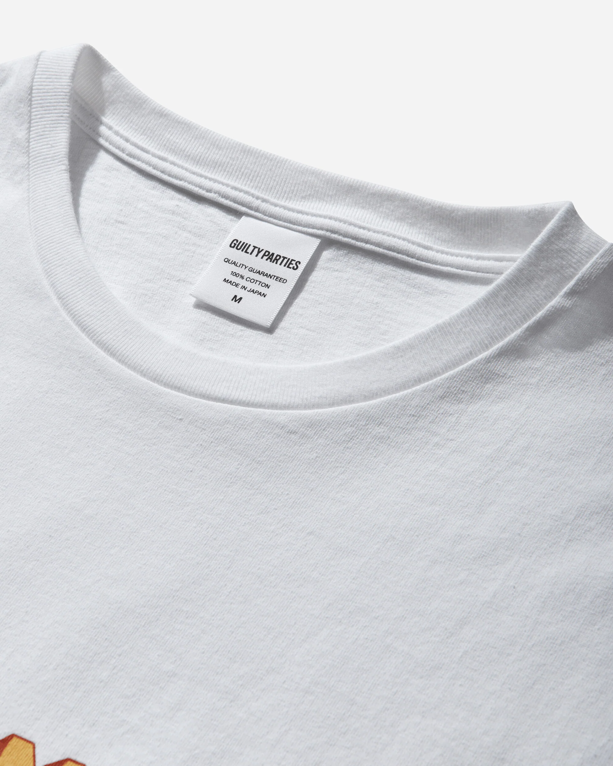 Men's Washed Heavy Weight T-Shirt (Type-4) White - Image 3