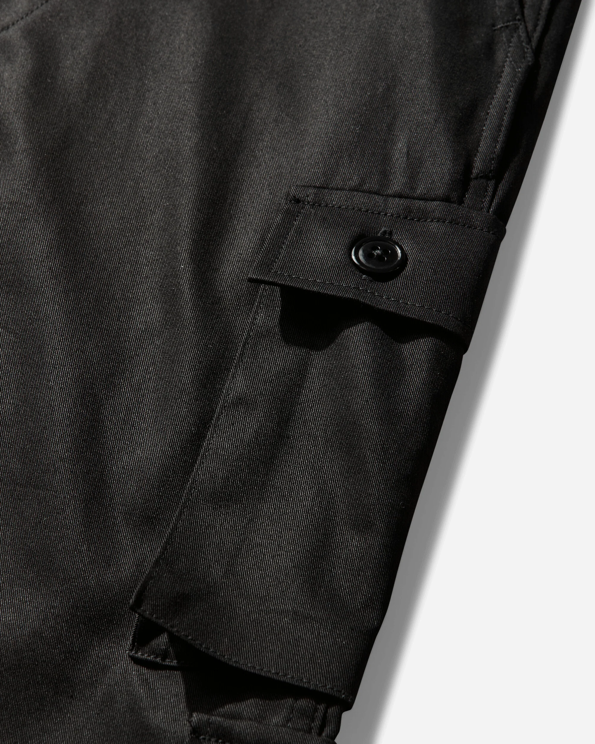 Men's Wolf's Head Fatigue Pants Black - Image 4