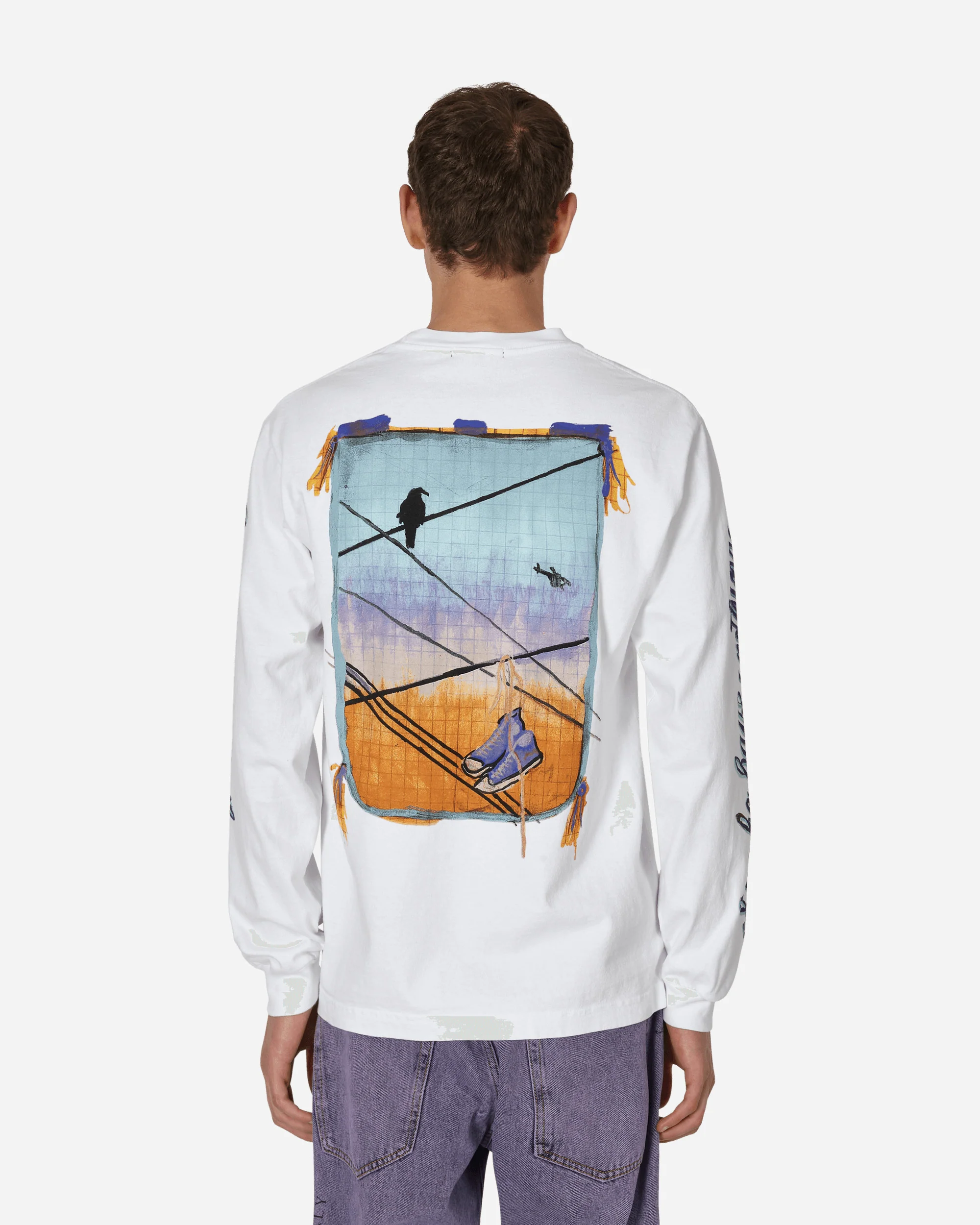 Cauleen Smith I White Longsleeve T-Shirt White - Image 3